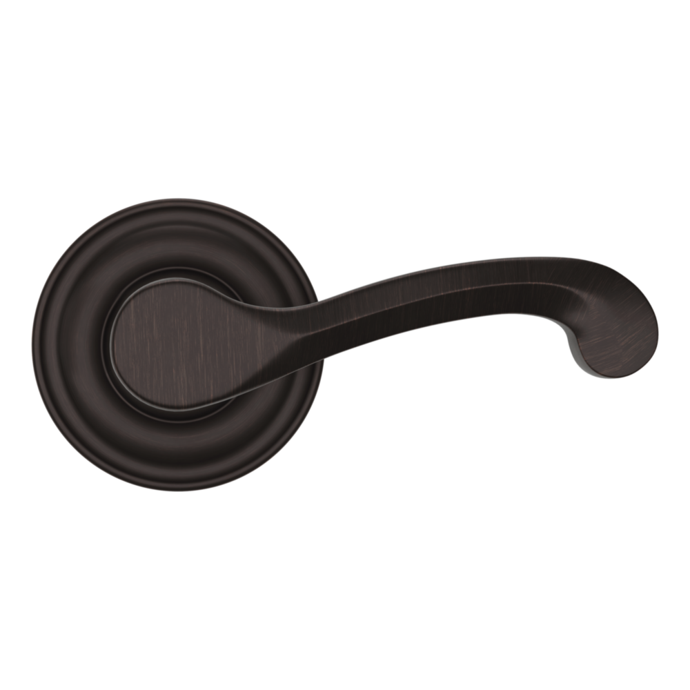 Baldwin 5445 Classic Lever Set with 5048 Rose Venetian Bronze / Full Dummy / Reversible