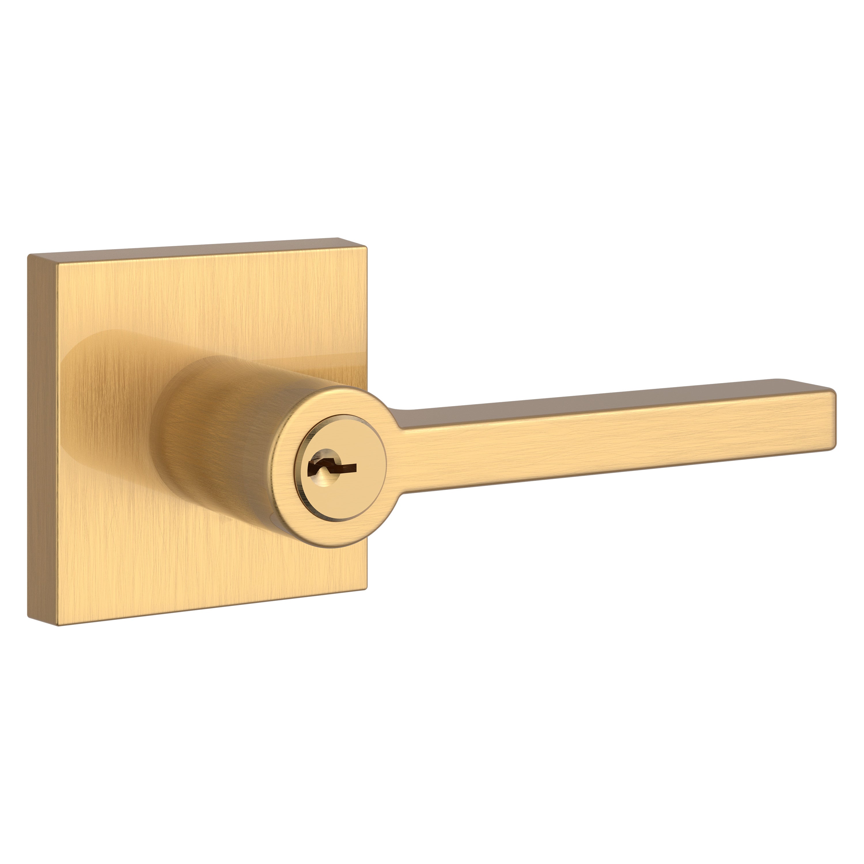 Baldwin Reserve Keyed Square Lever Set
