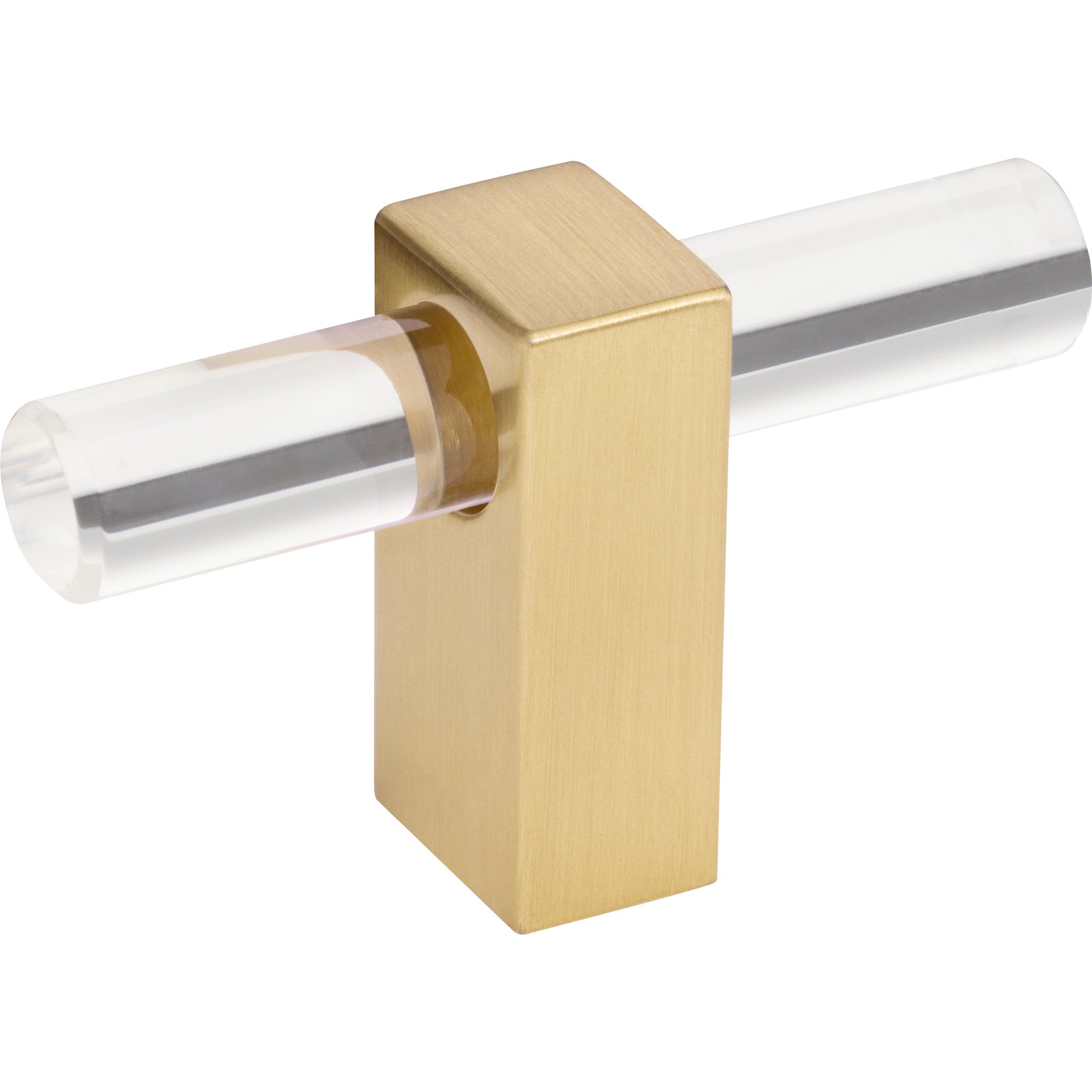 Jeffrey Alexander Spencer T-Knob Brushed Gold / 2-3/8"