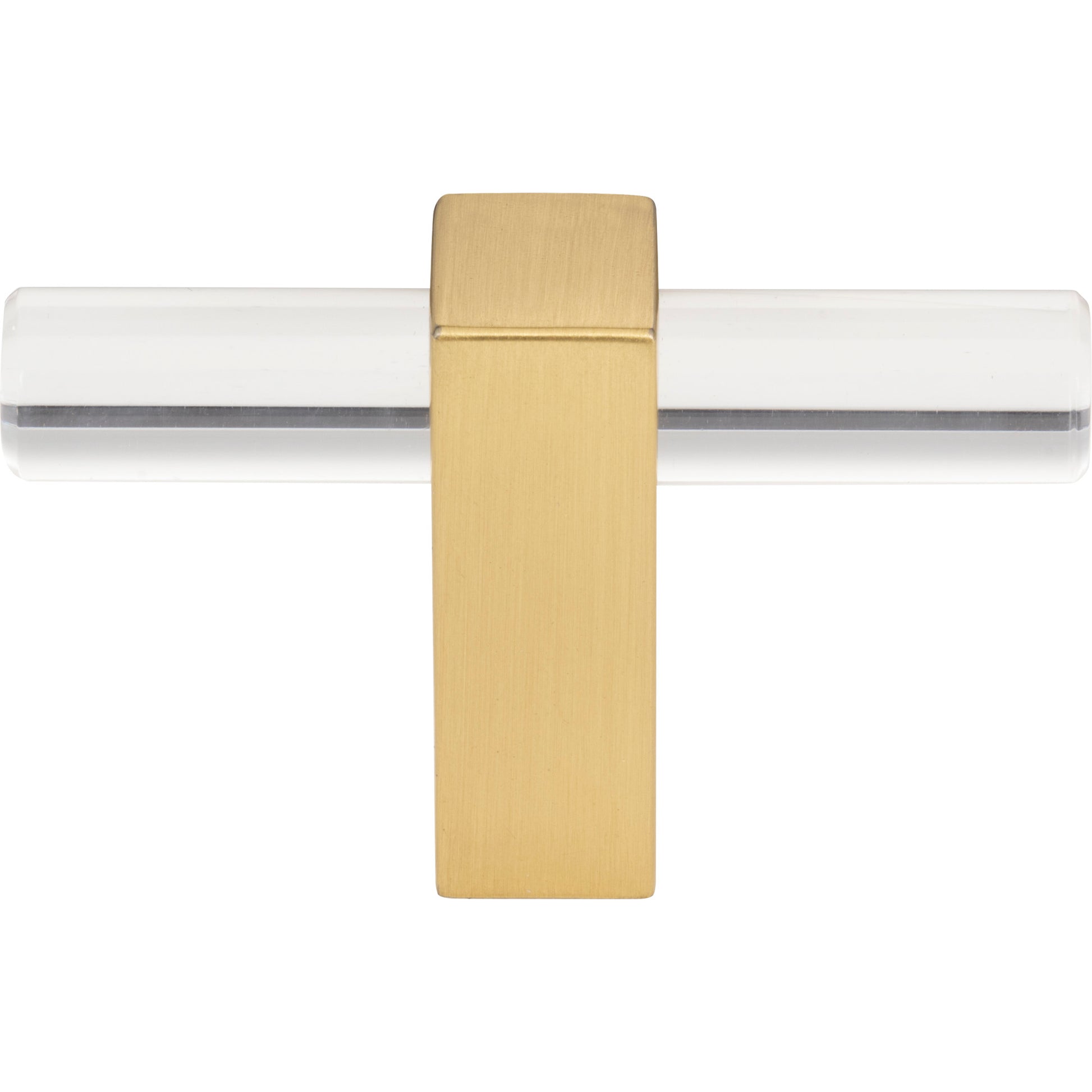 Jeffrey Alexander Spencer T-Knob Brushed Gold / 2-3/8"