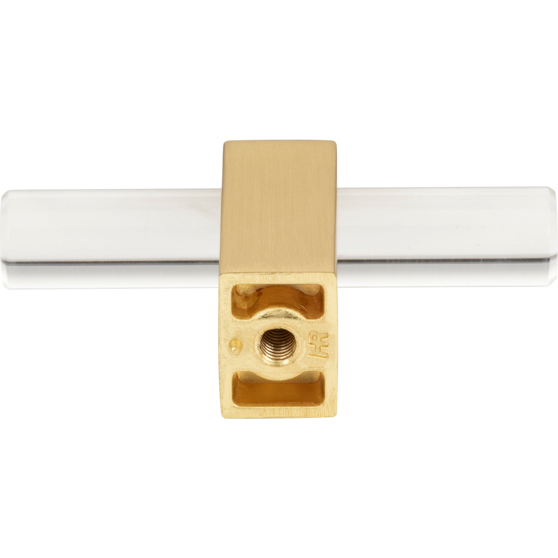 Jeffrey Alexander Spencer T-Knob Brushed Gold / 2-3/8"