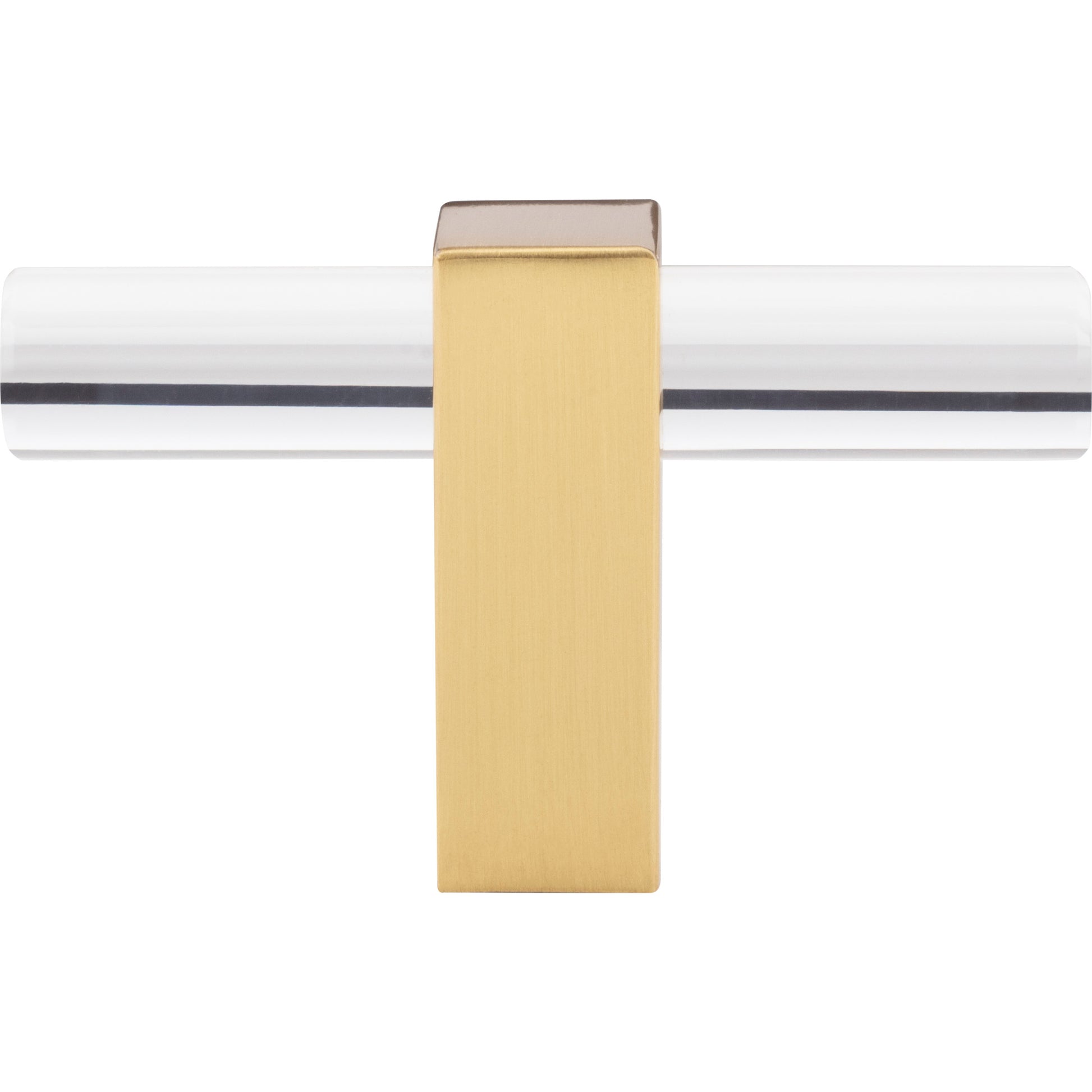 Jeffrey Alexander Spencer T-Knob Brushed Gold / 2-3/8"