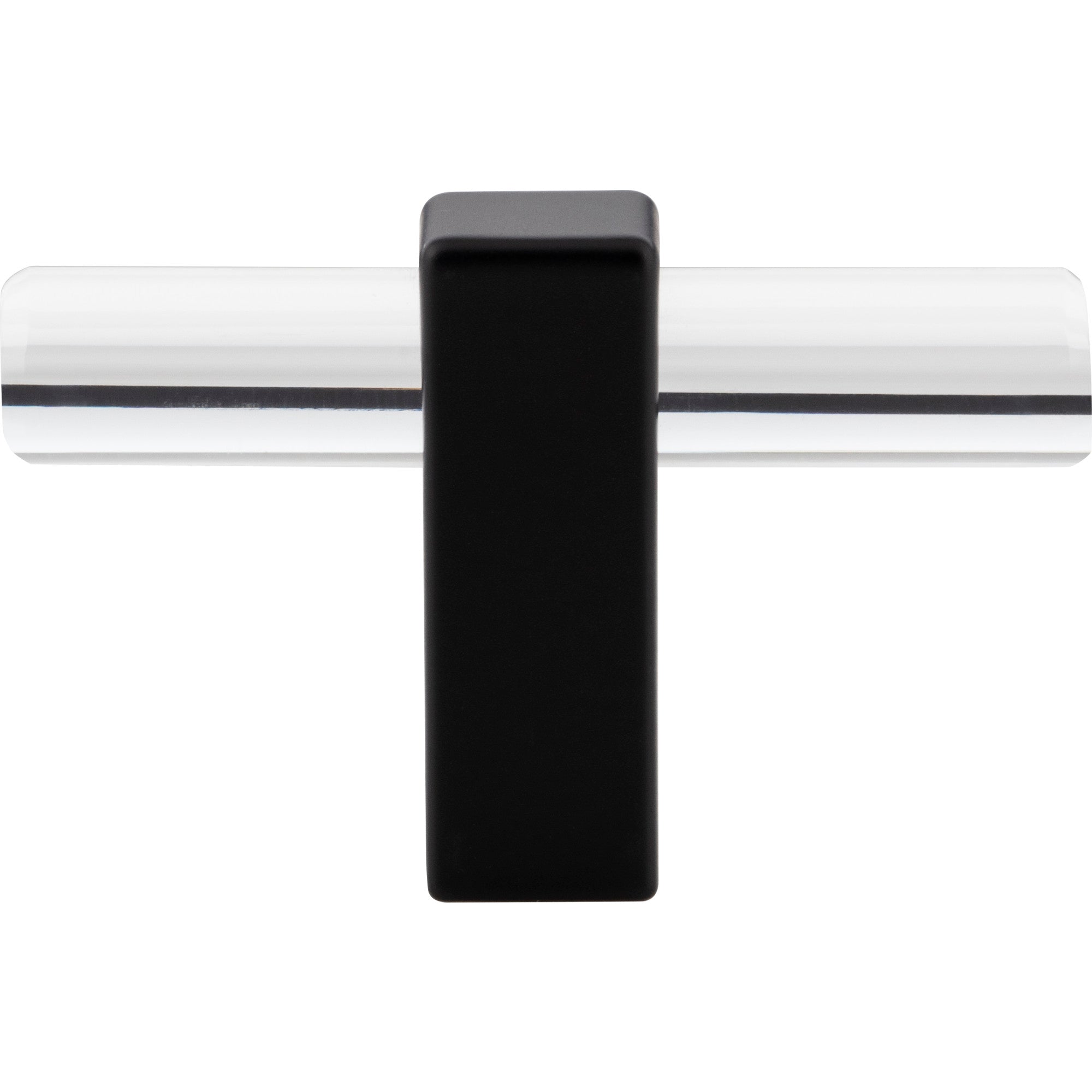 Jeffrey Alexander Spencer T-Knob Matte Black / 2-3/8"
