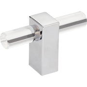 Jeffrey Alexander Spencer T-Knob Polished Chrome / 2-3/8"