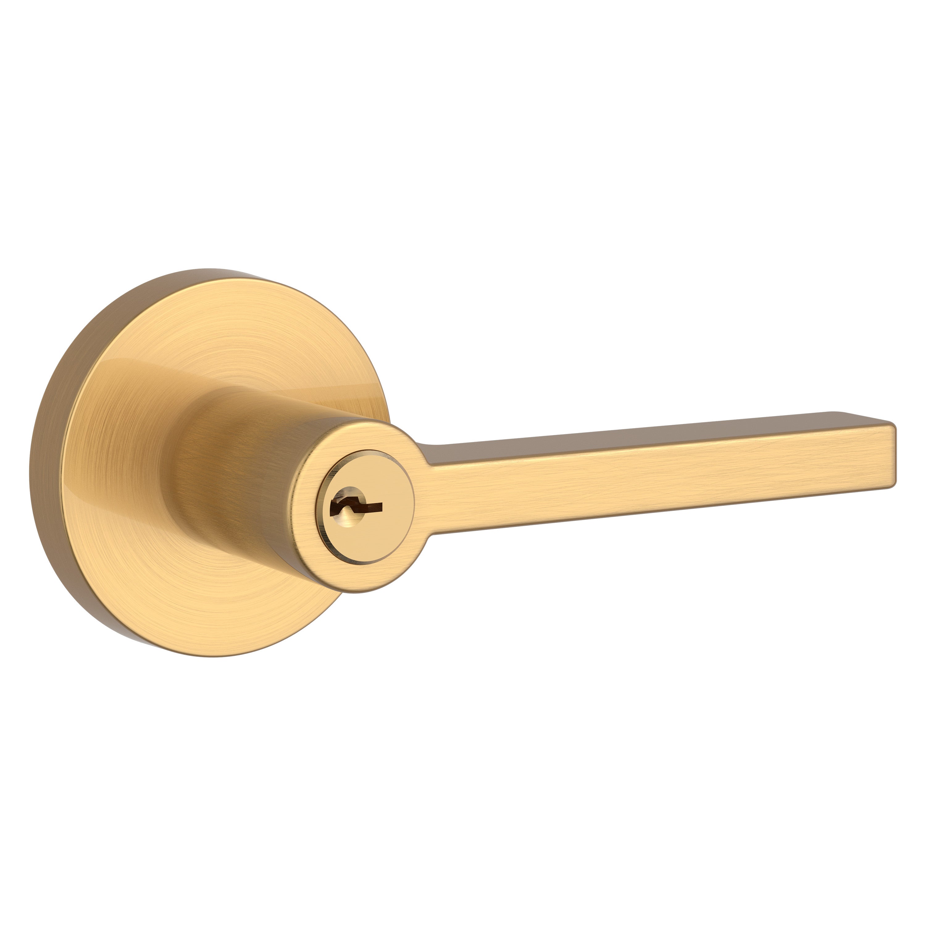 Baldwin Reserve Keyed Square Lever Set