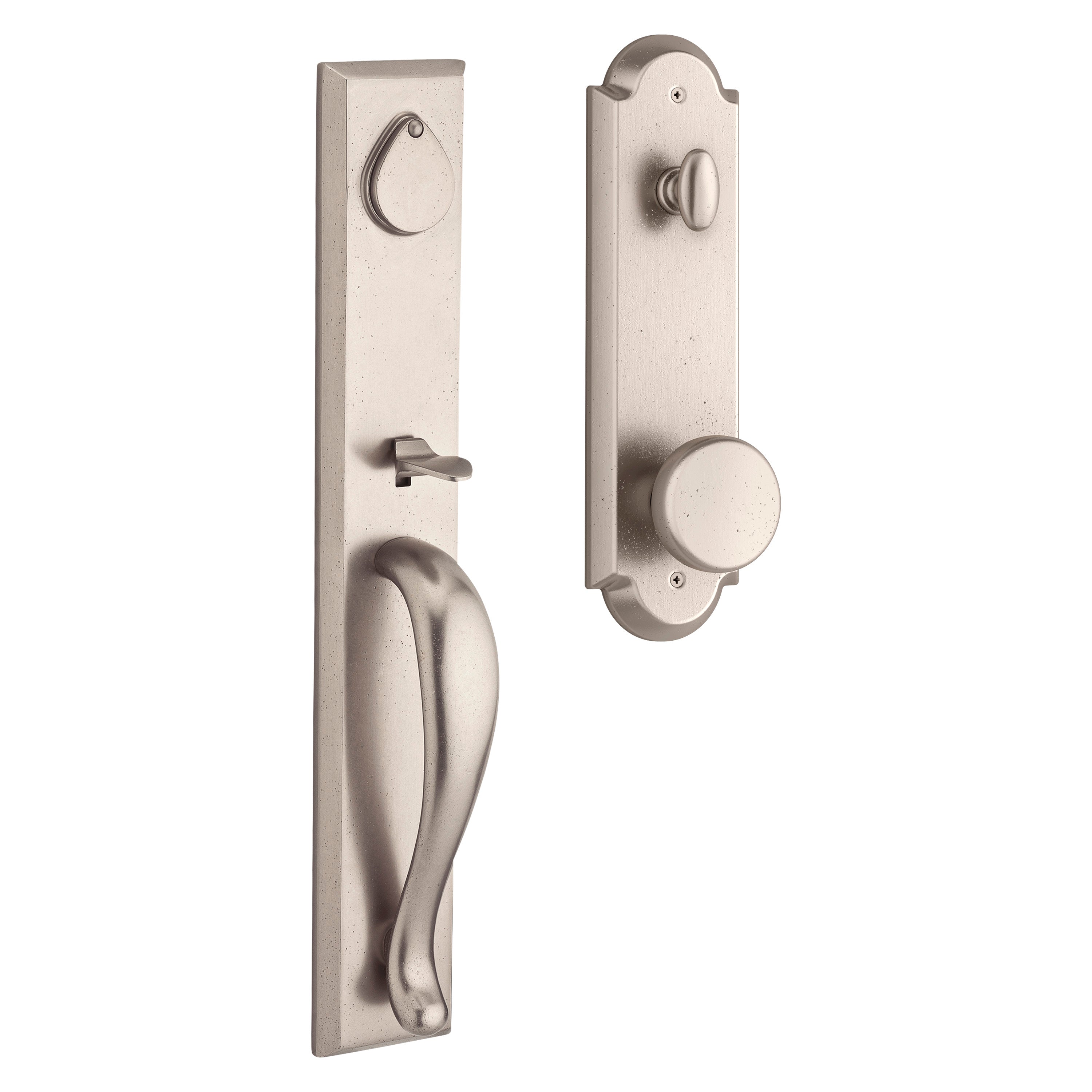 Baldwin Reserve Longview Handleset With Rustic Knob