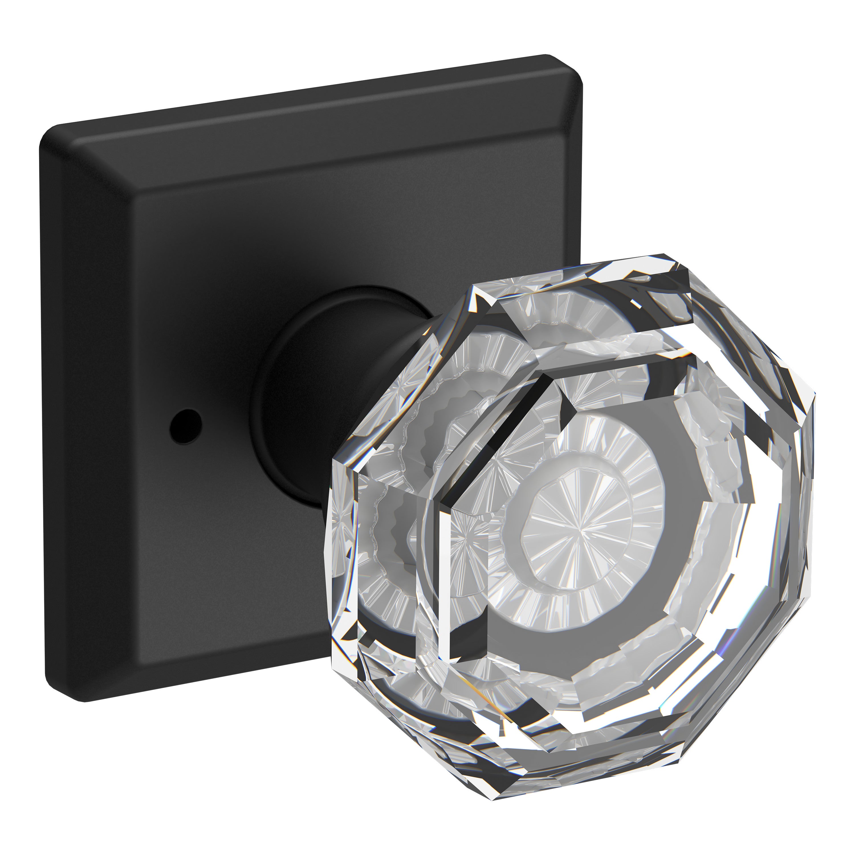 Baldwin Reserve Crystal Privacy Knob Set
