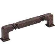 Jeffrey Alexander Tahoe Cabinet Pull Distressed Oil Rubbed Bronze / 128 mm