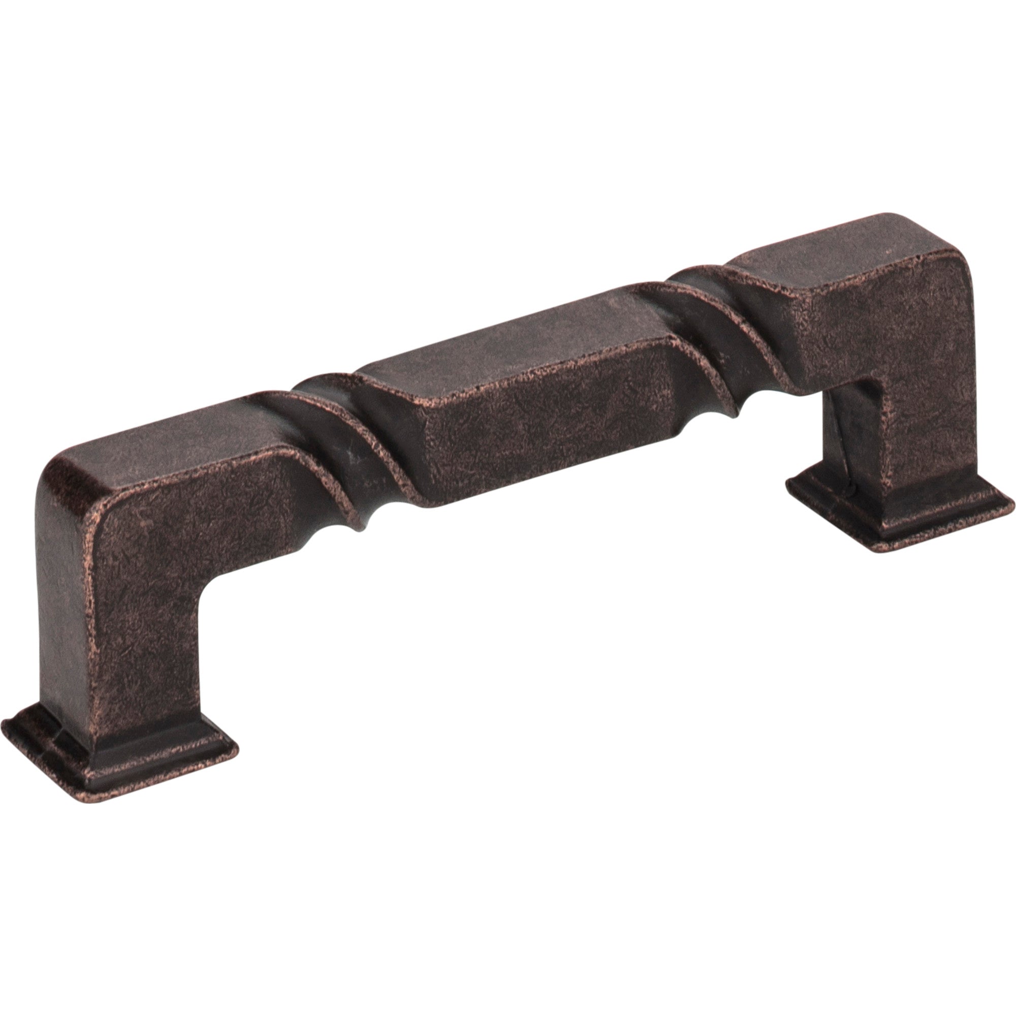 Jeffrey Alexander Tahoe Cabinet Pull Distressed Oil Rubbed Bronze / 96 mm