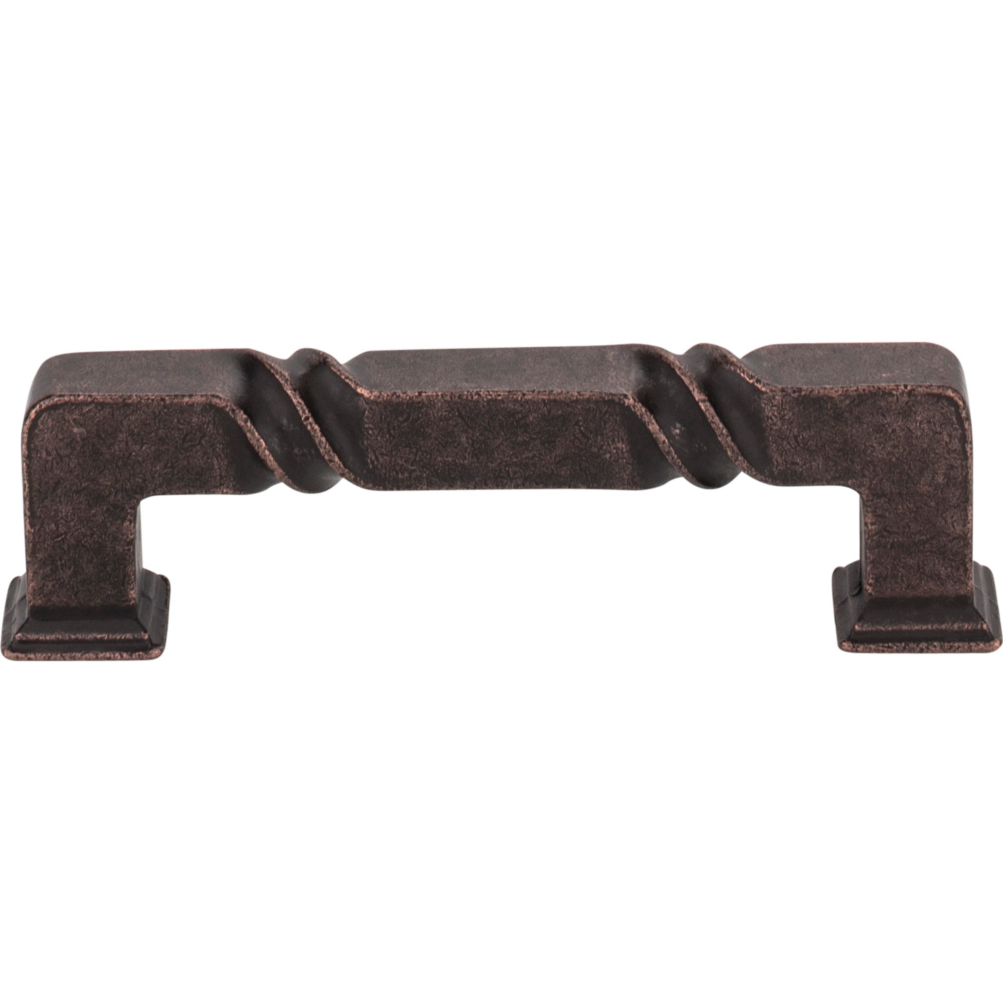Jeffrey Alexander Tahoe Cabinet Pull Distressed Oil Rubbed Bronze / 96 mm