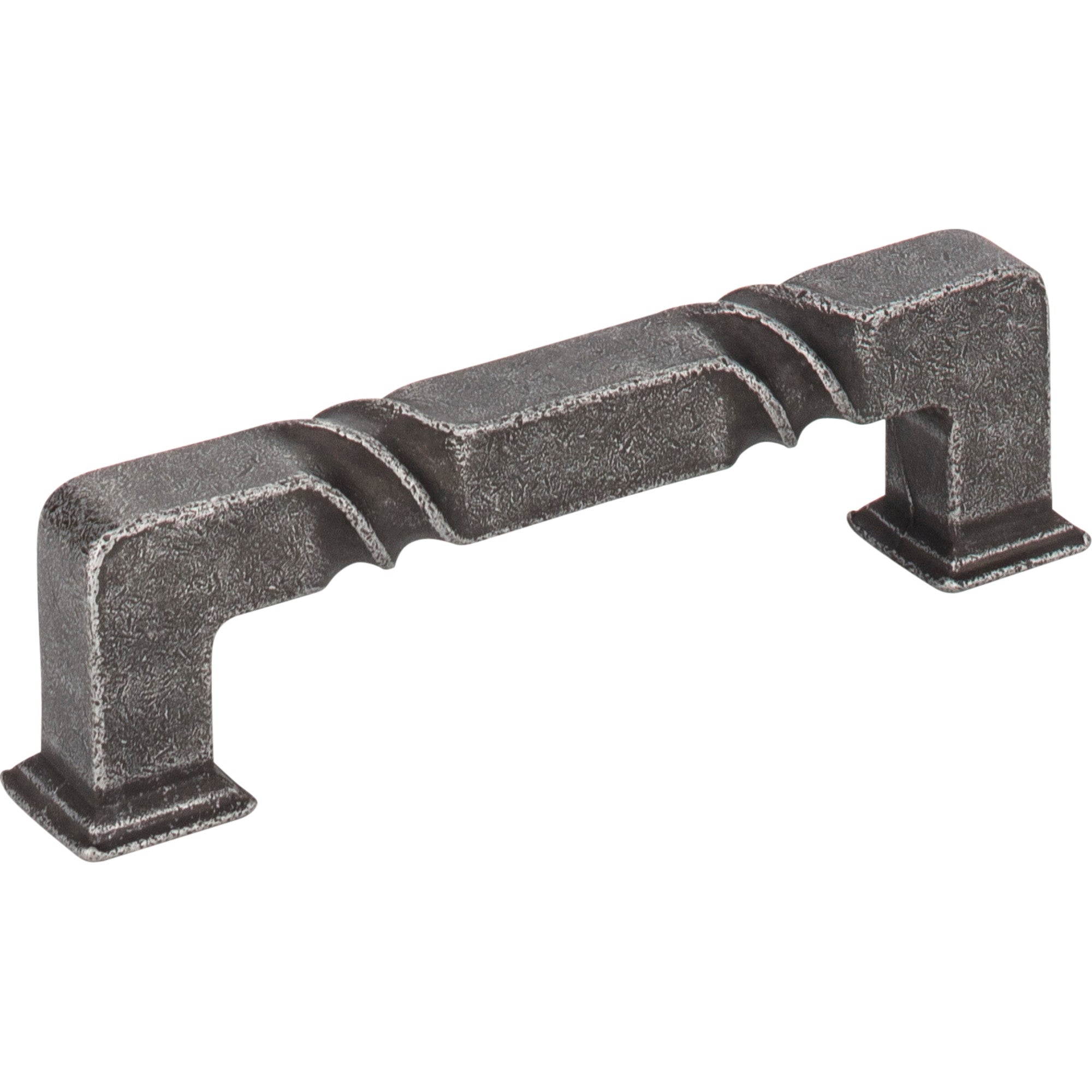 Jeffrey Alexander Tahoe Cabinet Pull Distressed Antique Silver / 96 mm