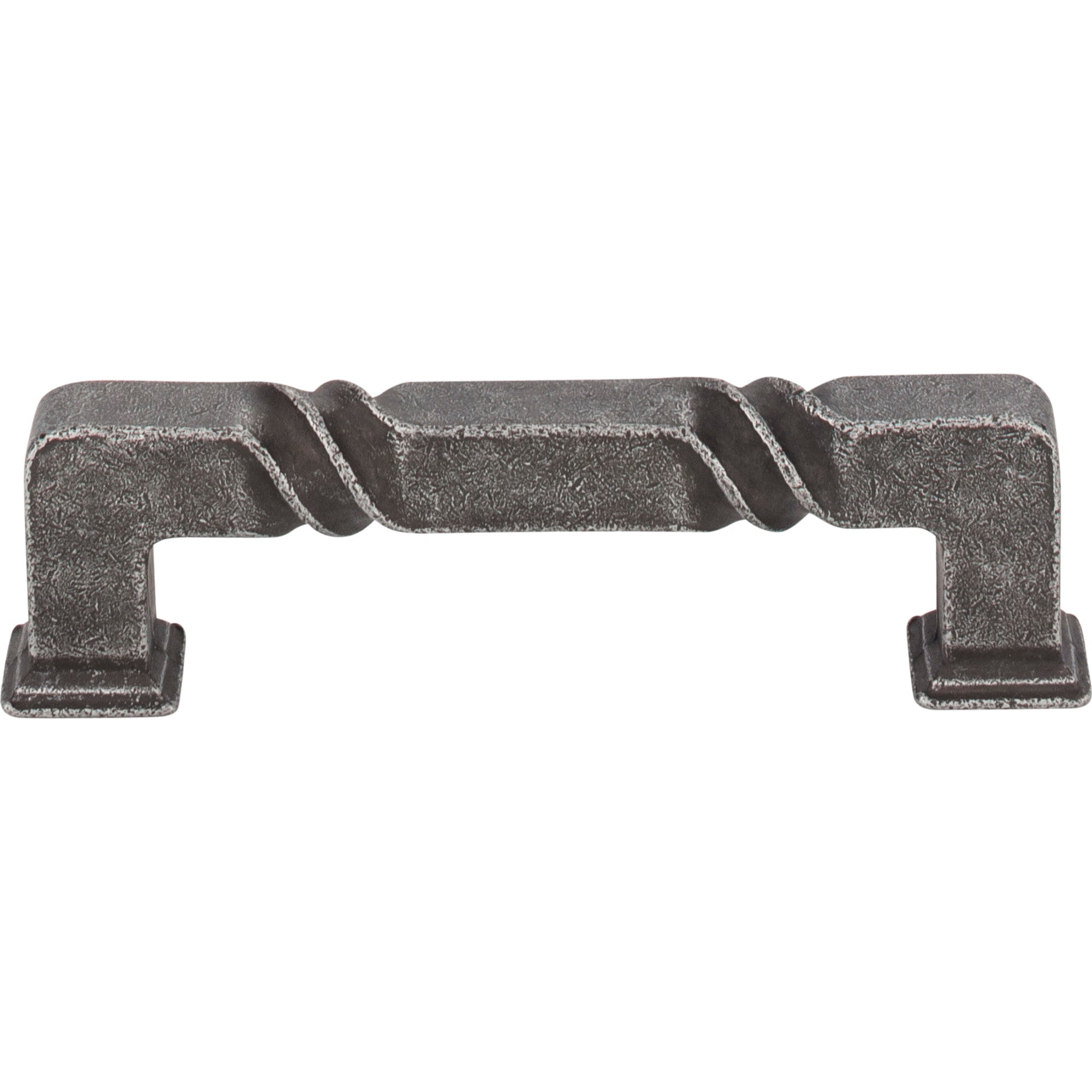Jeffrey Alexander Tahoe Cabinet Pull Distressed Antique Silver / 96 mm