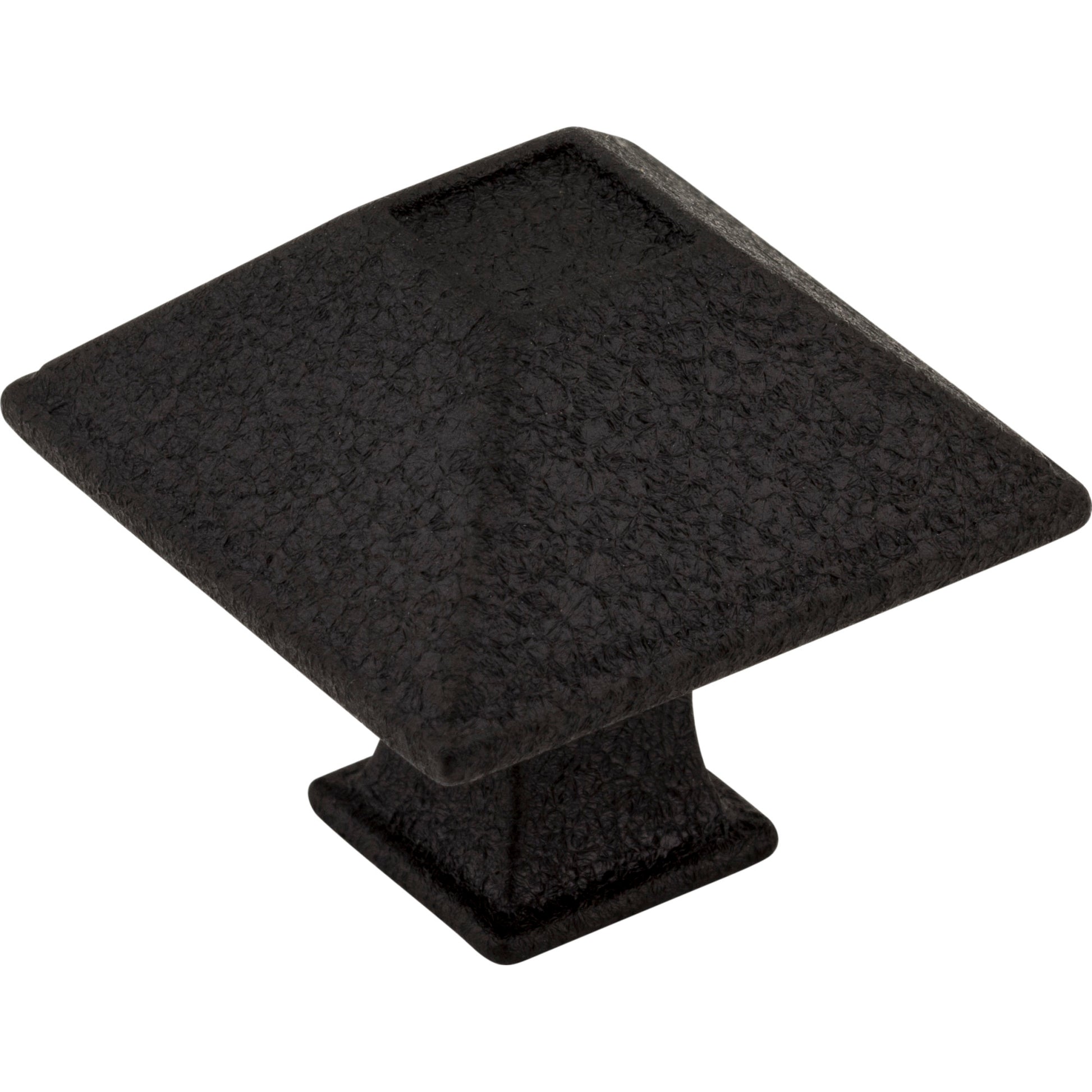 Jeffrey Alexander Tahoe Square Cabinet Knob Black / 1-1/4"