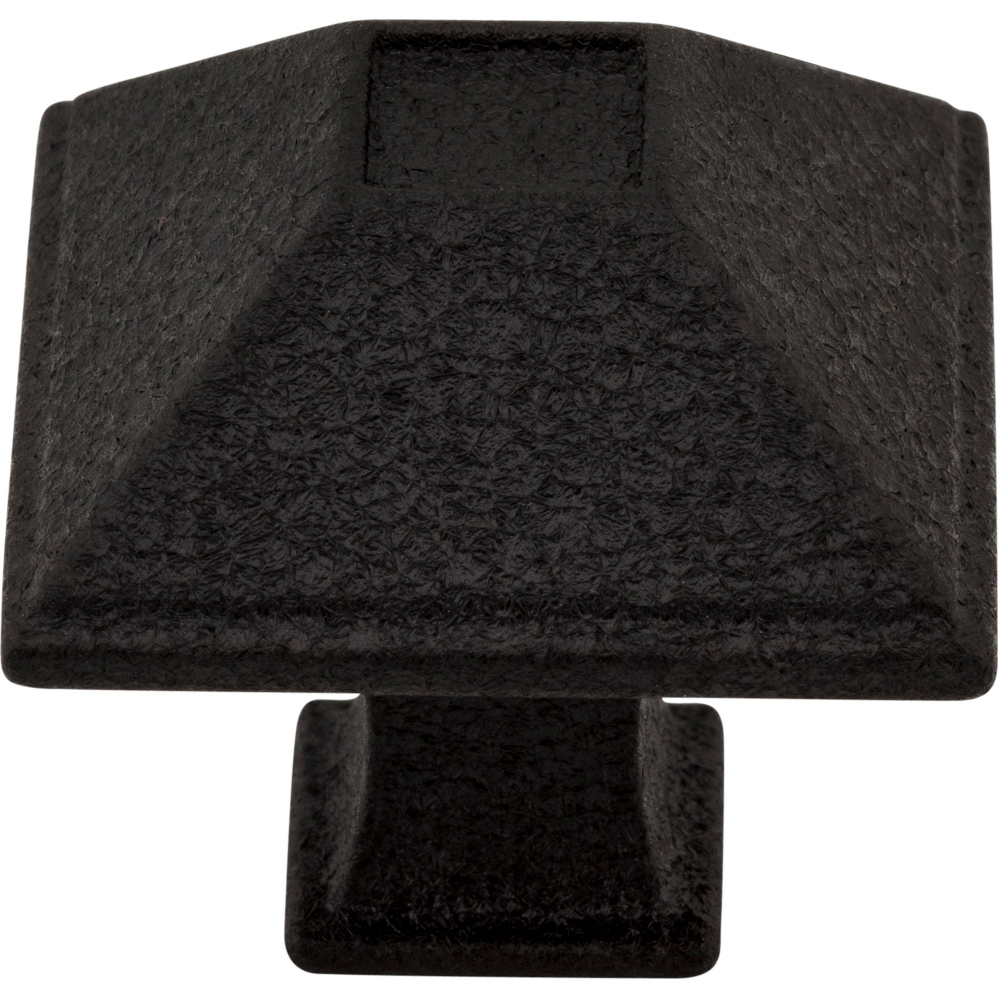 Jeffrey Alexander Tahoe Square Cabinet Knob Black / 1-1/4"