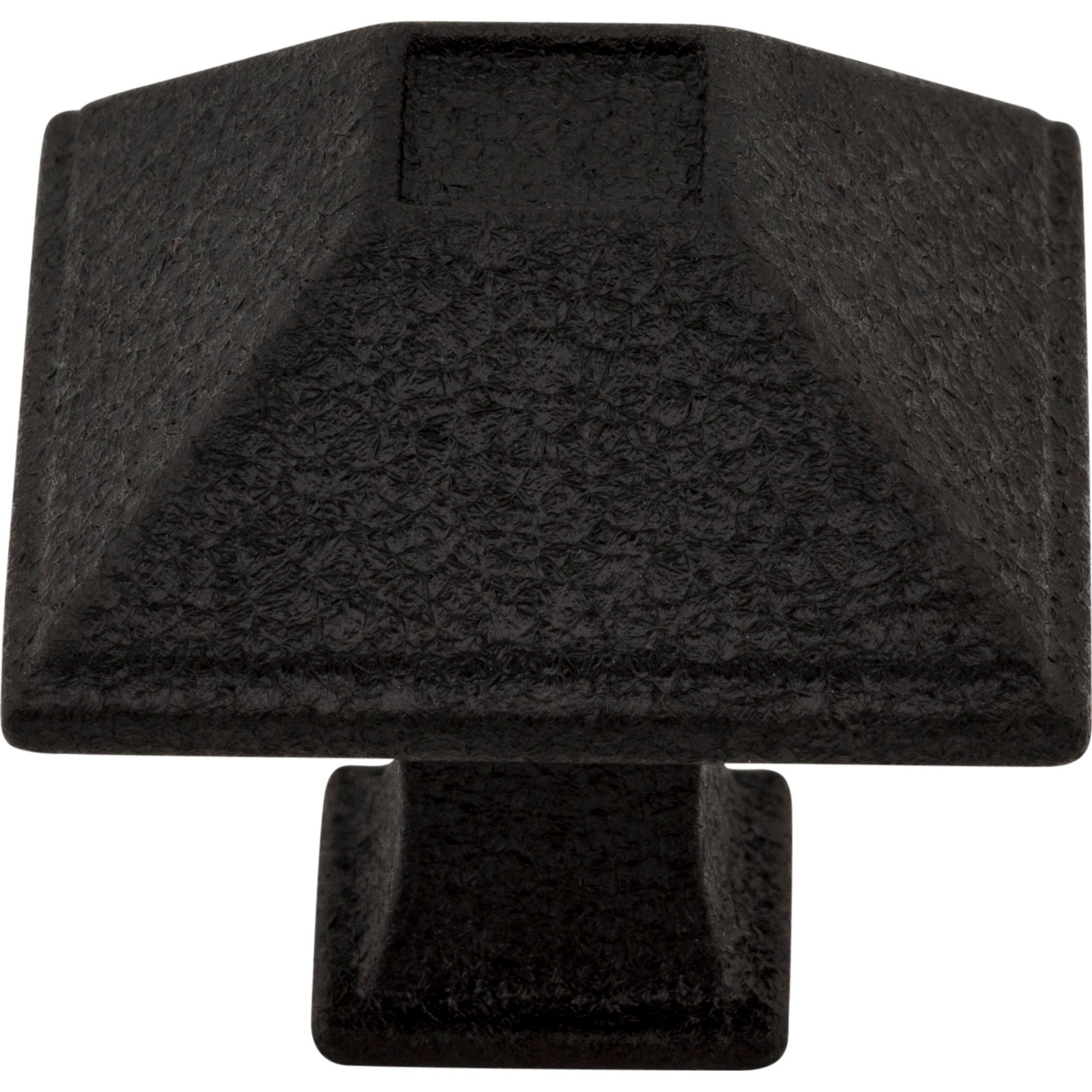 Jeffrey Alexander Tahoe Square Cabinet Knob Black / 1-1/4"
