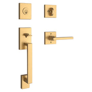 Baldwin Reserve La Jolla Single Cylinder Handleset With Square Lever