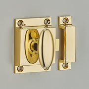 Croft Zeppelin Cabinet Catch 55mm / Polished Brass Unlacquered