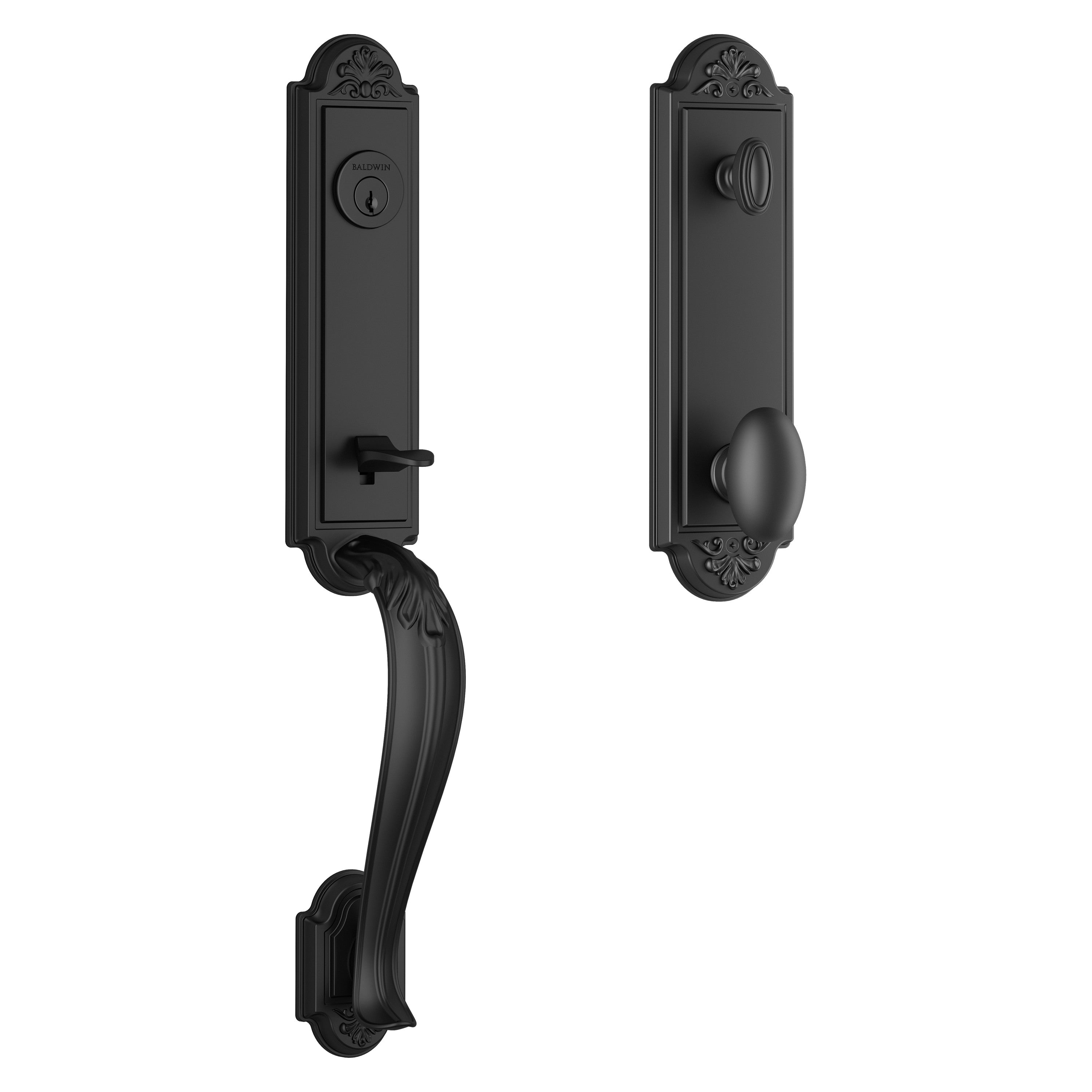Baldwin Reserve Elizabeth Handleset With Ellipse Knob