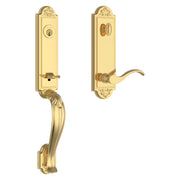 Baldwin Reserve Elizabeth Handleset With Curve Lever