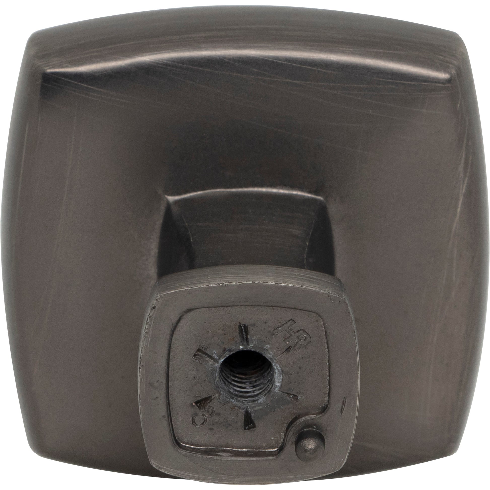 Jeffrey Alexander Griffin Cabinet Knob Brushed Pewter / 1-3/8"