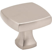 Jeffrey Alexander Griffin Cabinet Knob Satin Nickel / 1-3/8"
