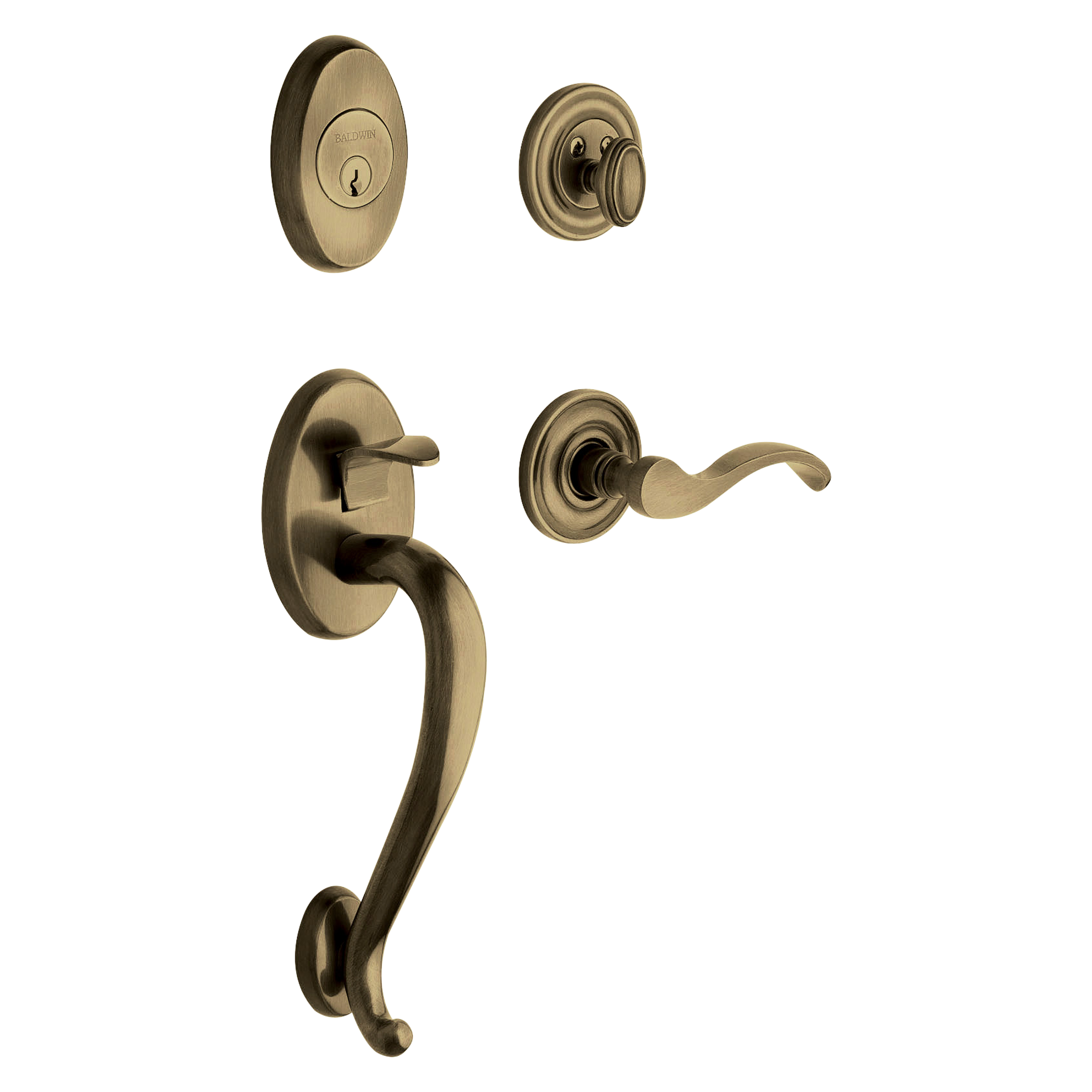 Baldwin Logan Sectional Trim with 5455V Wave Lever