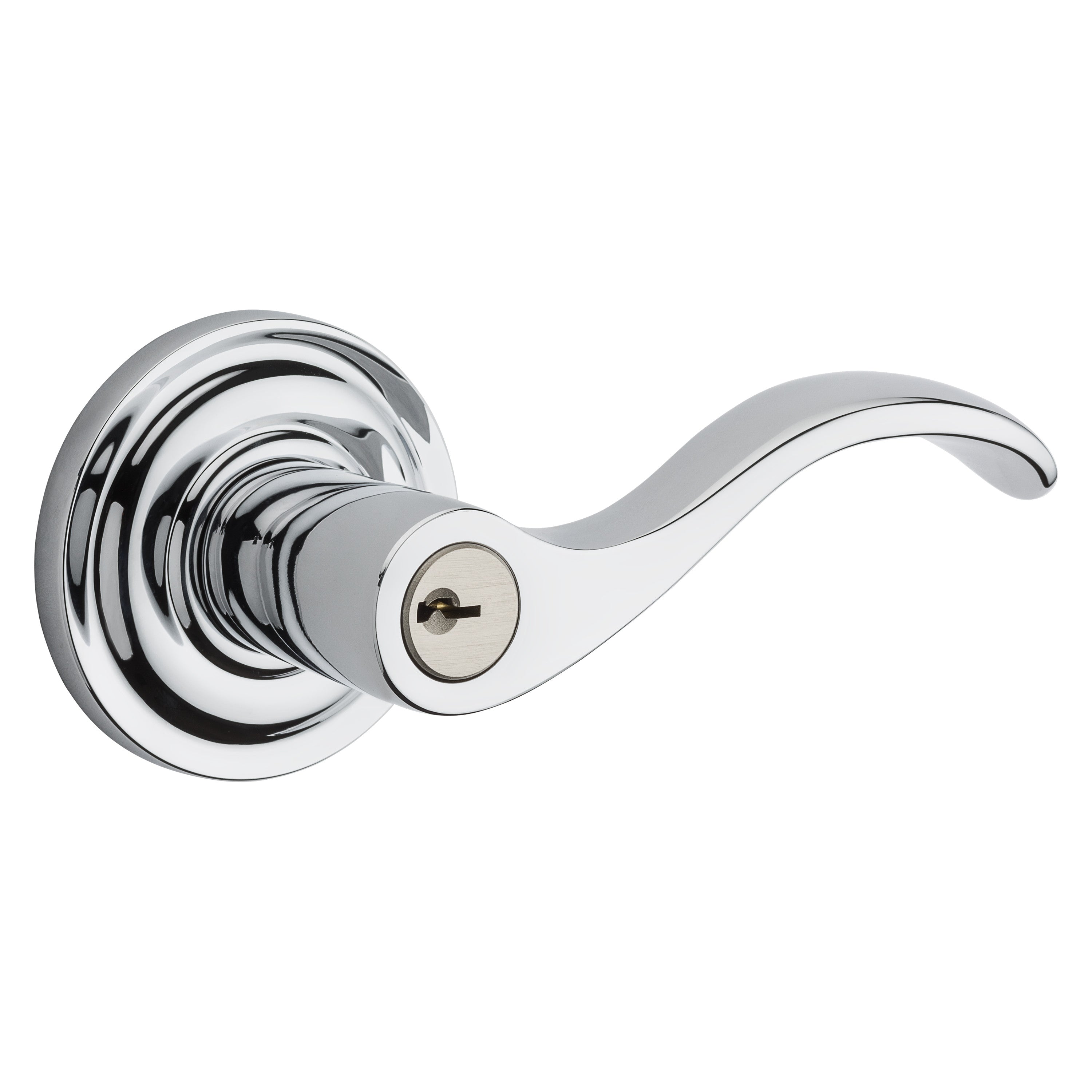 Baldwin Reserve Keyed Curve Lever Set