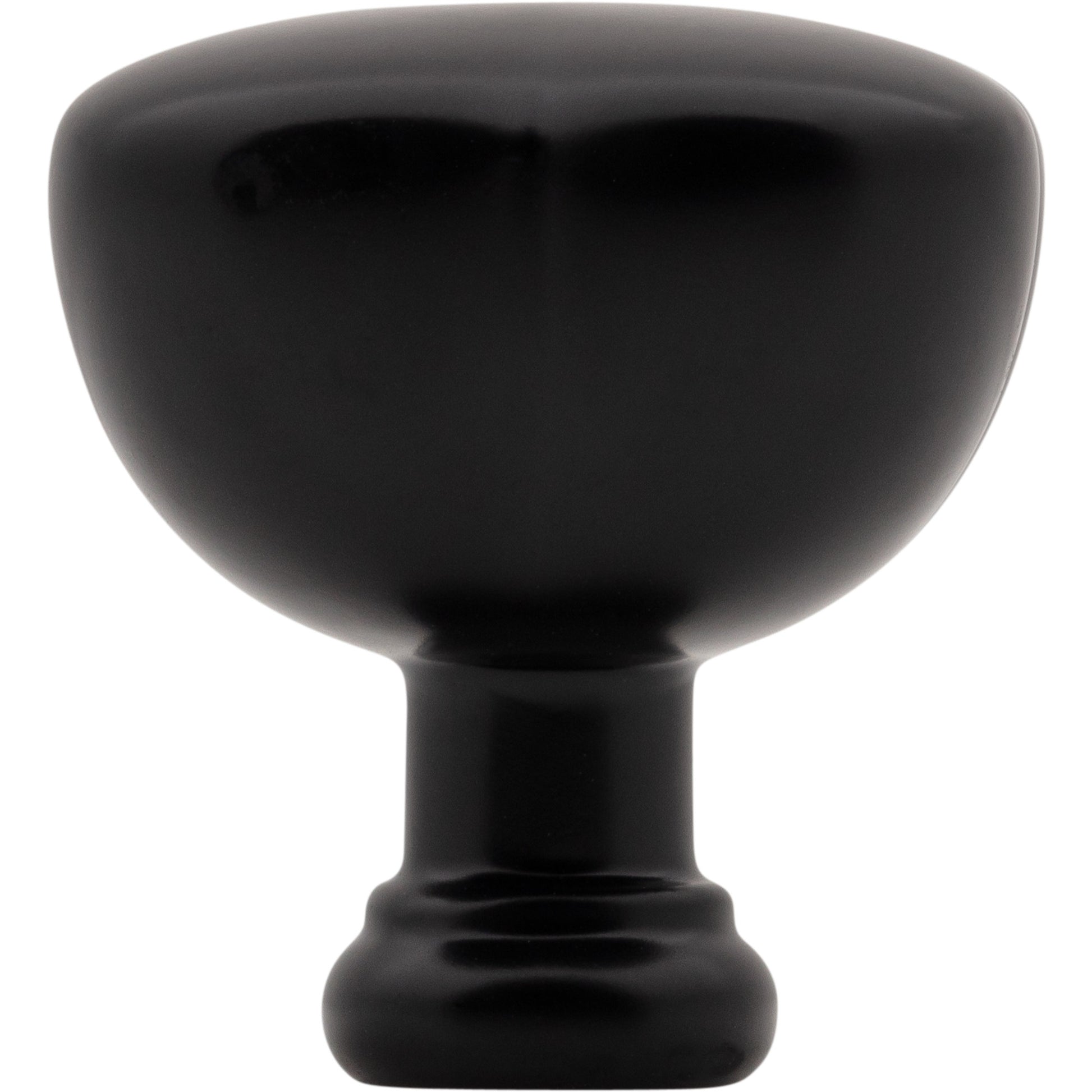 Jeffrey Alexander Southerland Knob Matte Black / 1-1/2"