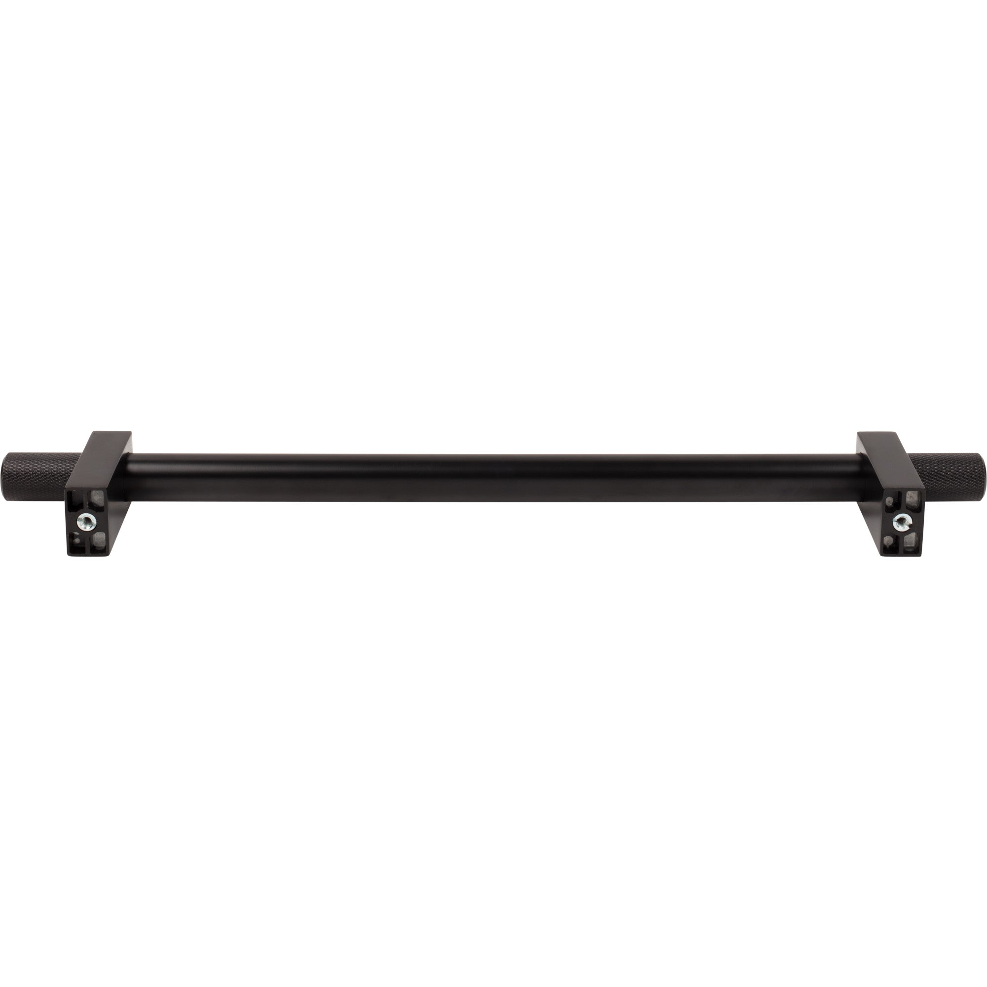 Jeffrey Alexander Larkin Knurled Ends Appliance Handle Matte Black / 18"