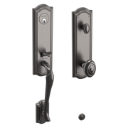 Baldwin Bethpage Single Cylinder Handleset with 5077 Knob