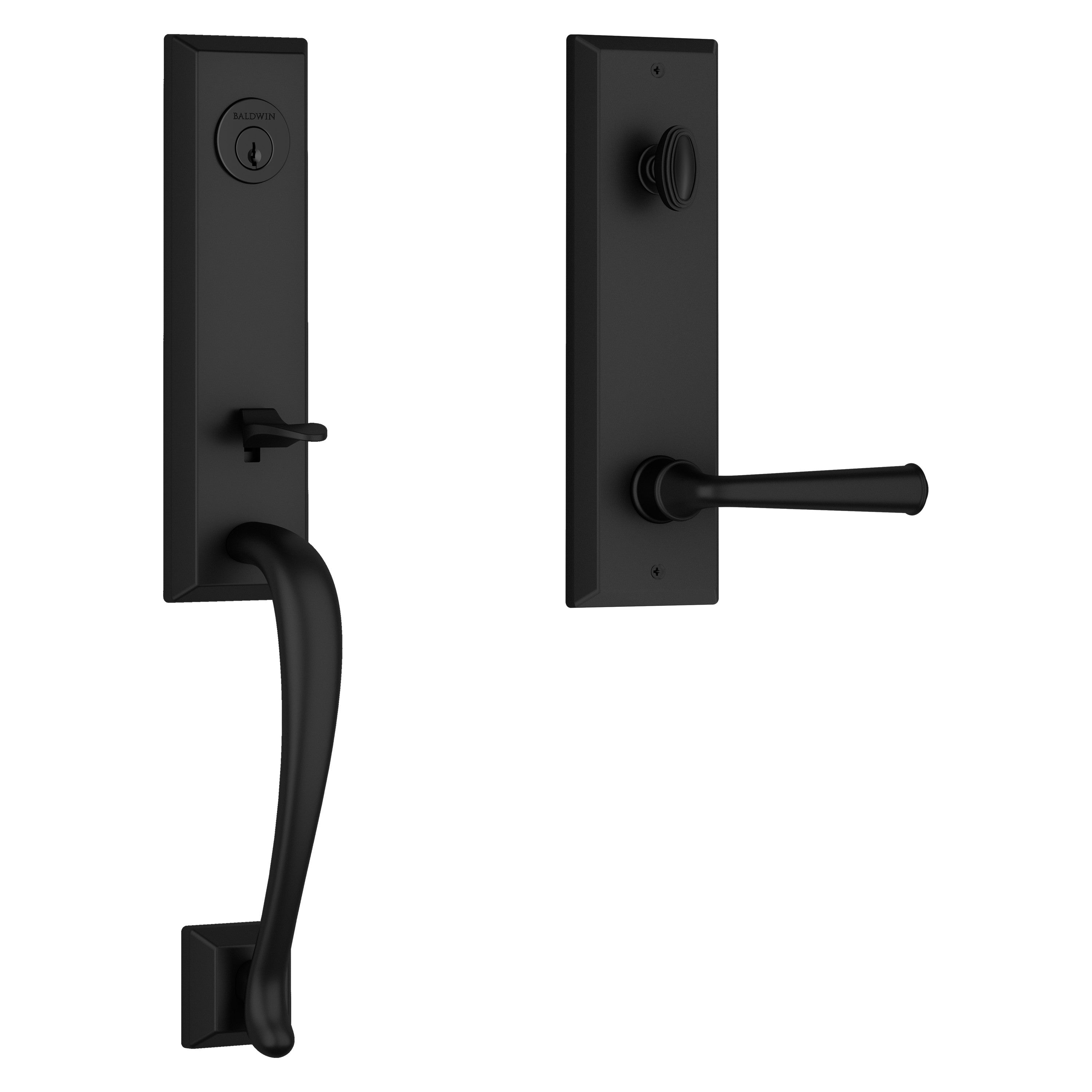Baldwin Reserve Del Mar Handleset With Federal Lever