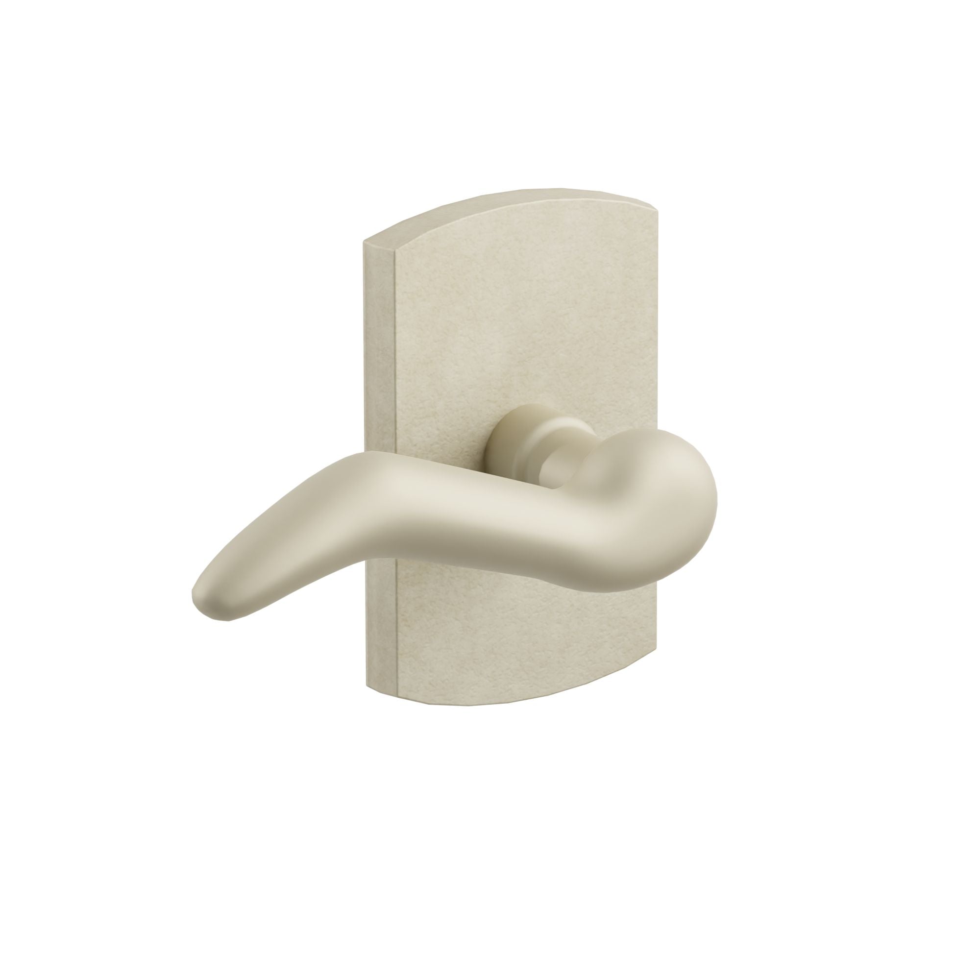 Emtek Cody Lever Set with Sandcast Bronze #4 Rosette