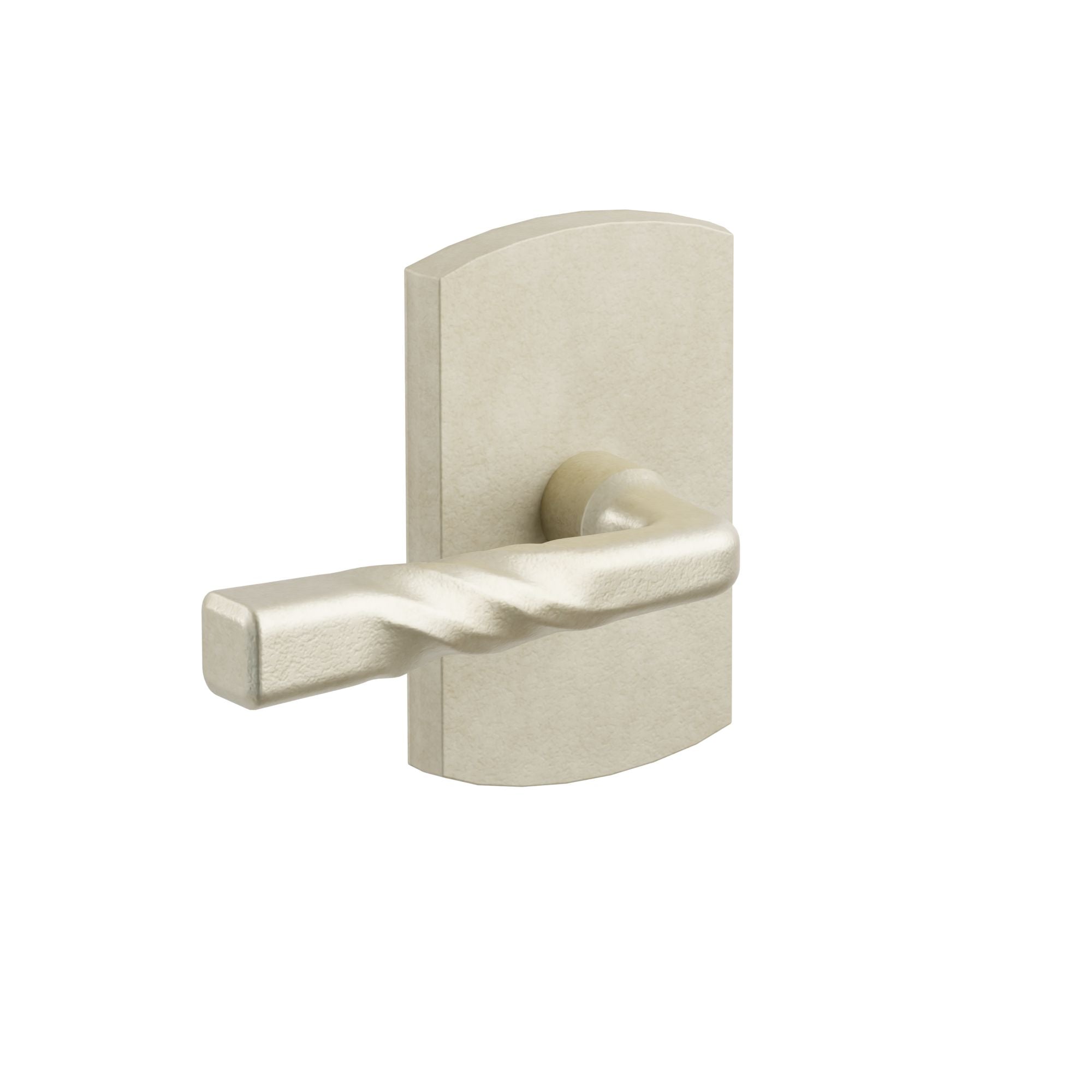 Emtek Concealed Fastener Montrose Lever Set with Sandcast Bronze #4 Rosette