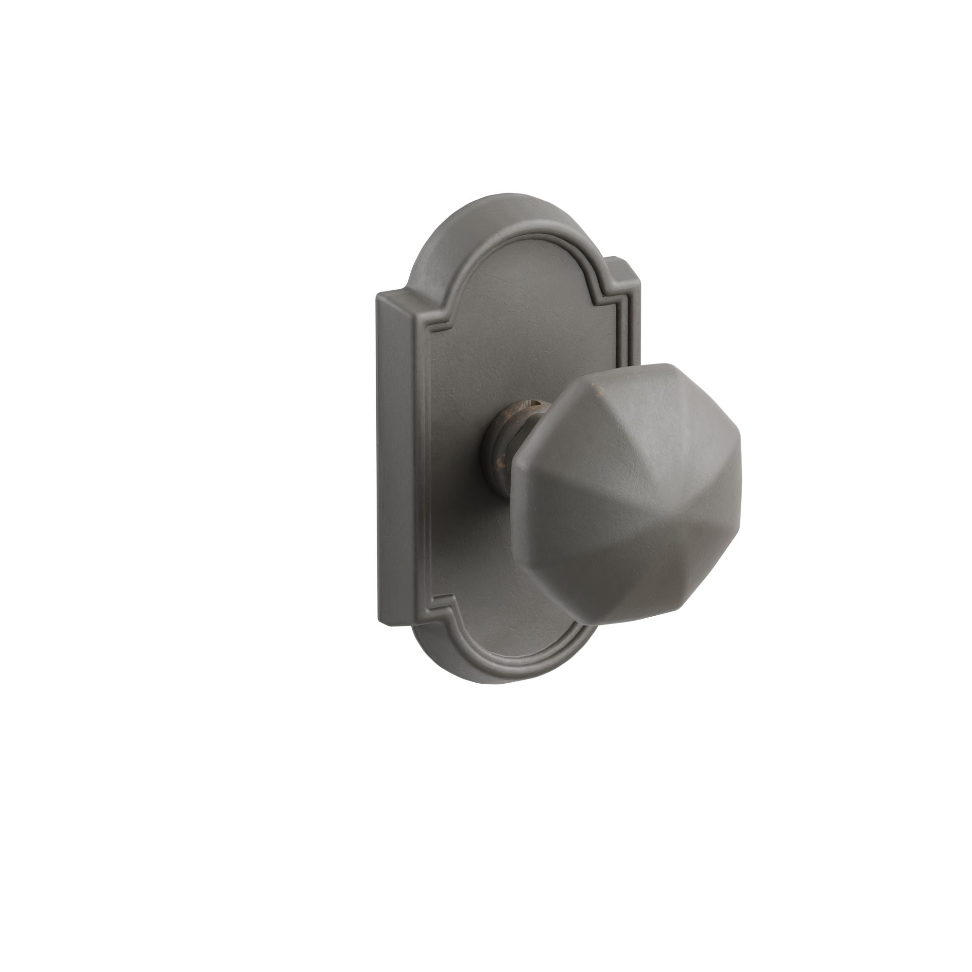 Emtek Concealed Fastener Octagon Knob Set with Tuscany Bronze #11 Rosette