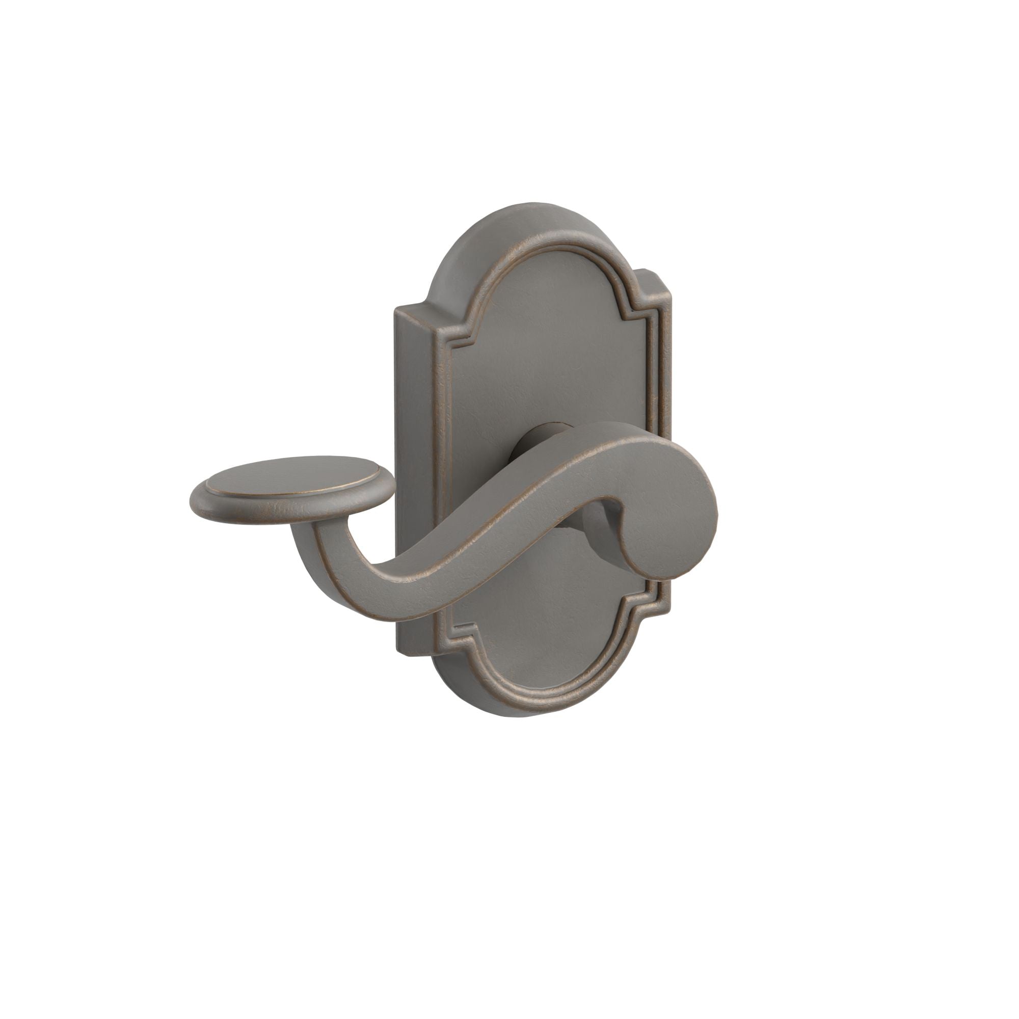 Emtek Concealed Fastener Padua Lever Set with Tuscany Bronze #11 Rosette