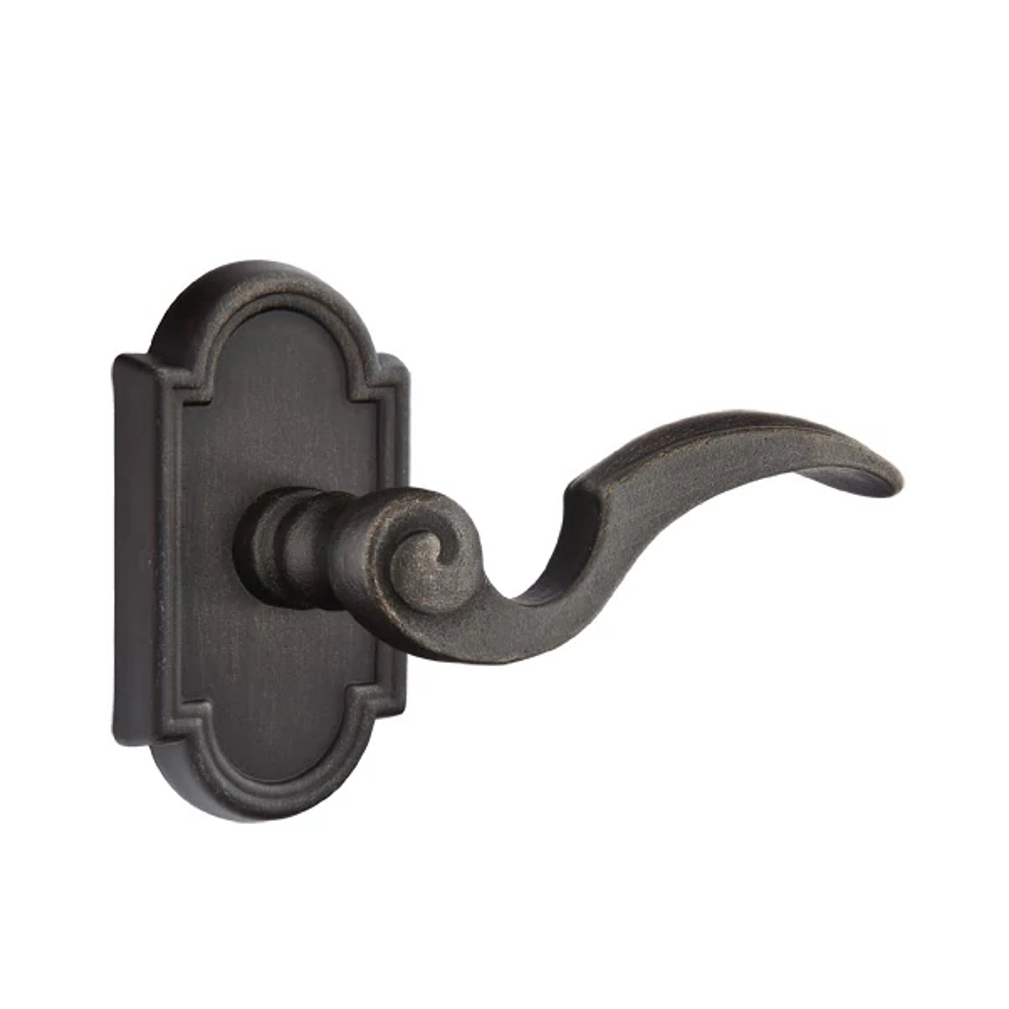 Emtek Concealed Fastener Napoli Lever Set with Tuscany Bronze #11 Rosette