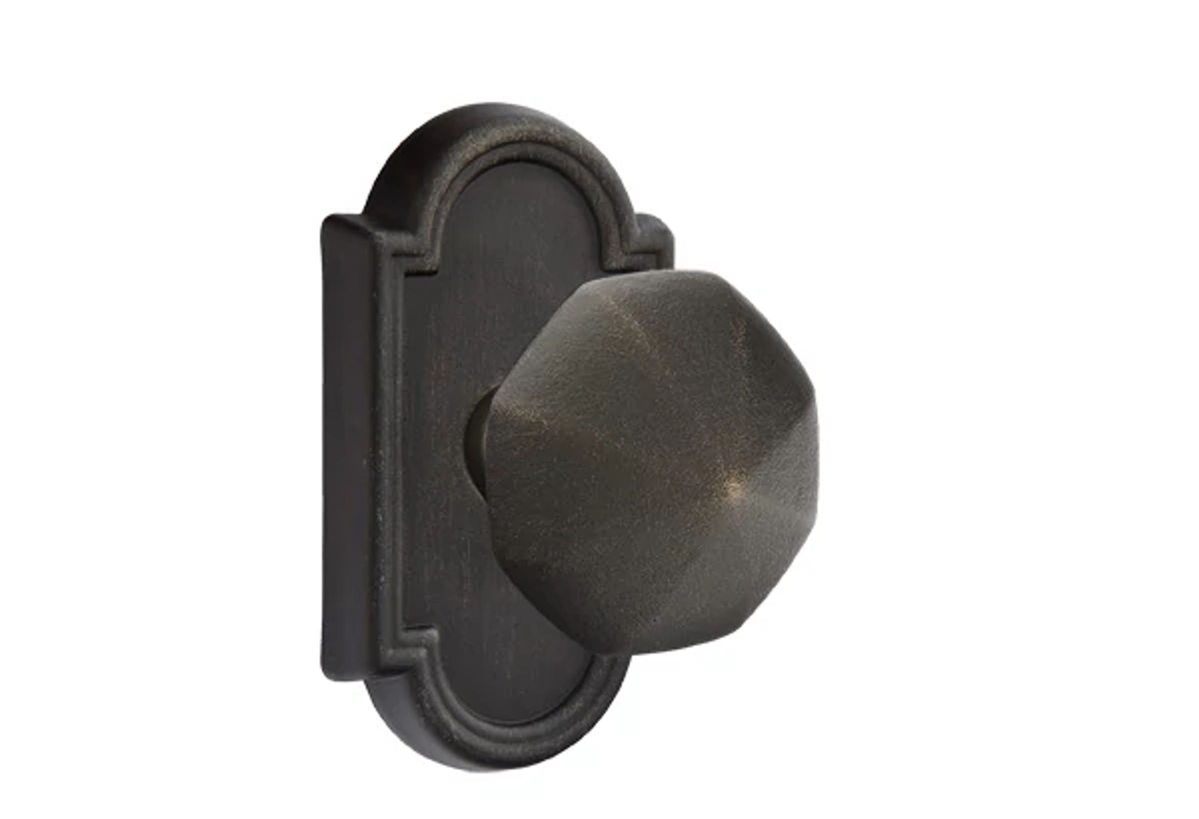 Emtek Concealed Fastener Octagon Knob Set with Tuscany Bronze #11 Rosette