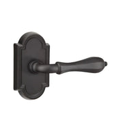 Emtek Octagon Lever Set with Tuscany Bronze #11 Rosette