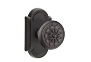 Emtek Petal Knob Set with Tuscany Bronze #11 Rosette