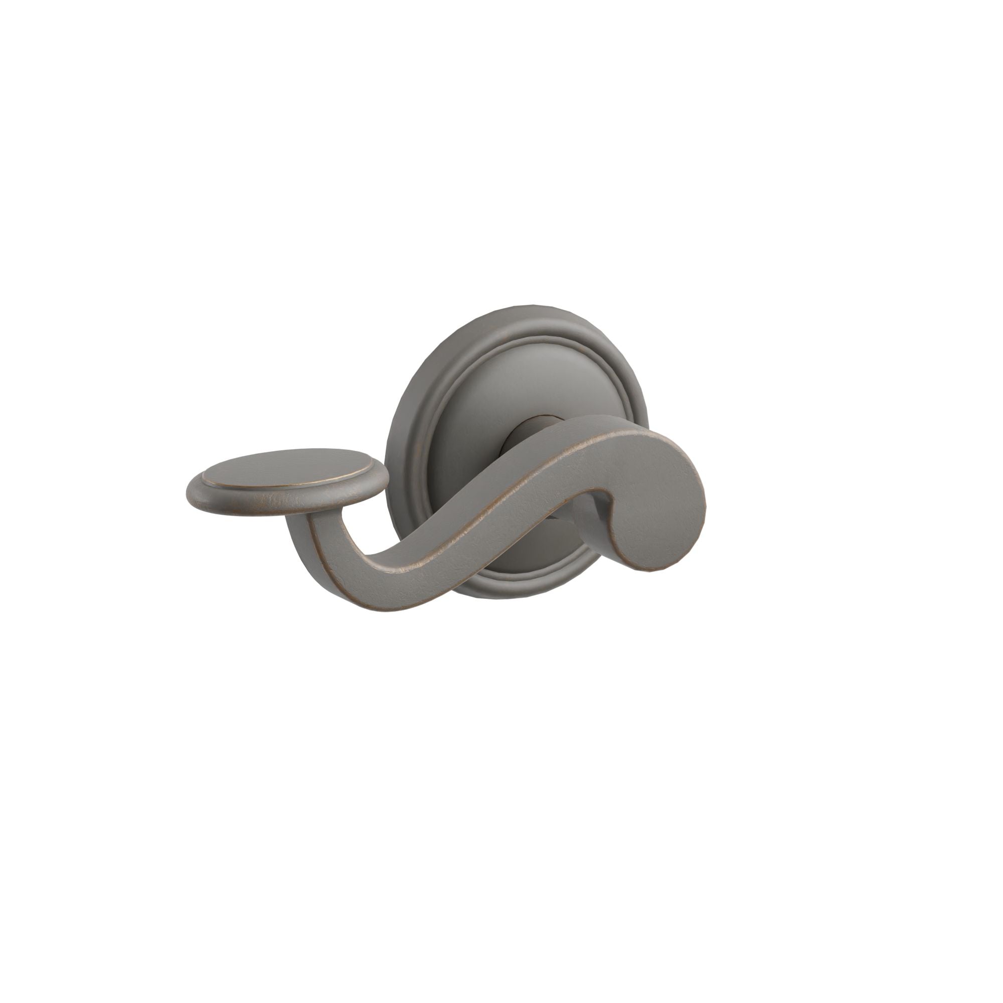 Emtek Padua Lever Set with Tuscany Bronze #12 Rosette