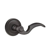 Emtek Concealed Fastener Napoli Lever Set with Tuscany Bronze #12 Rosette