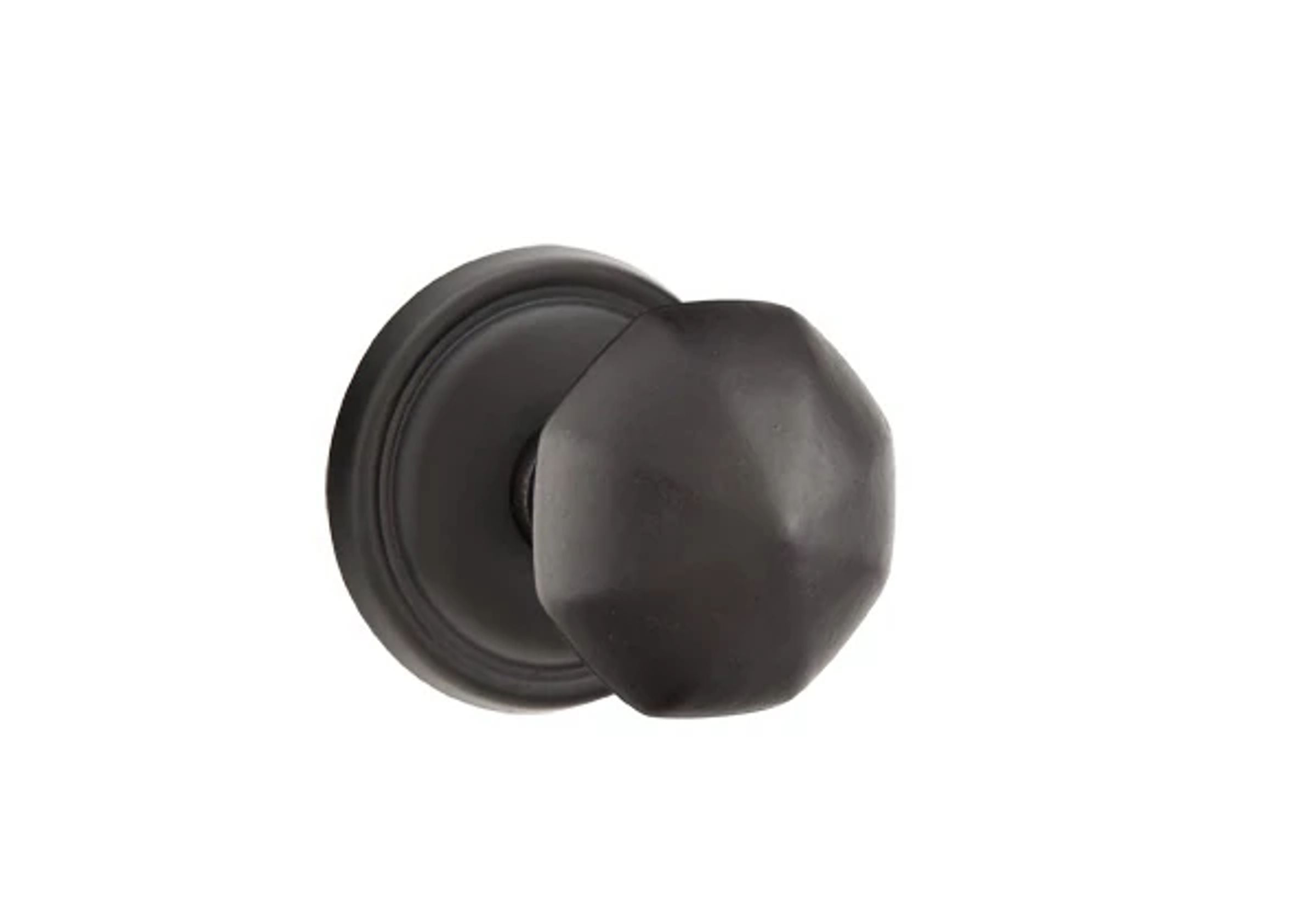 Emtek Concealed Fastener Octagon Knob Set with Tuscany Bronze #12 Rosette