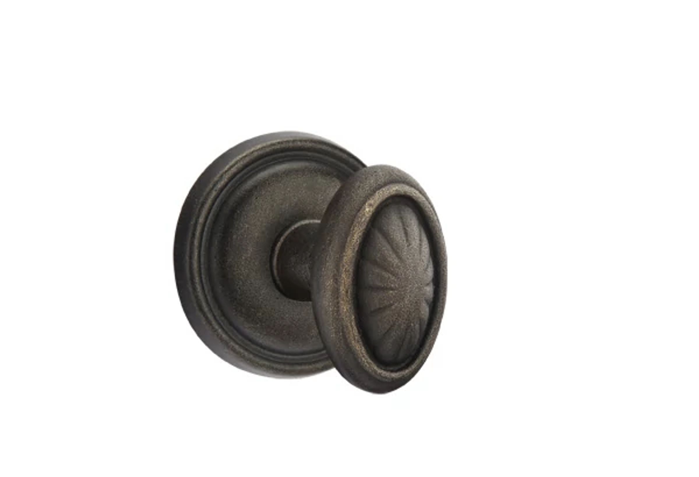 Emtek Concealed Fastener Parma Knob Set with Tuscany Bronze #12 Rosette