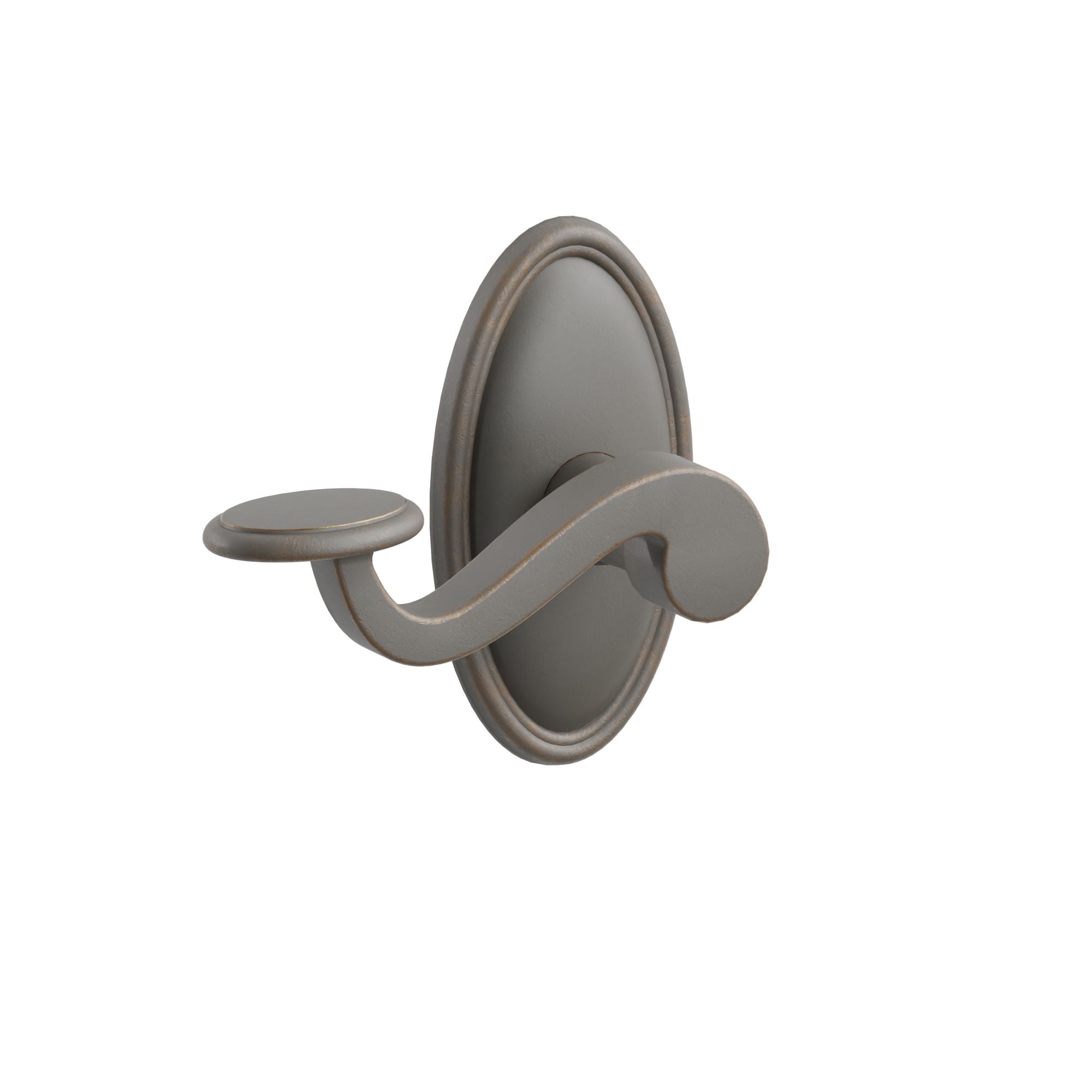 Emtek Padua Lever Set with Tuscany Bronze #14 Rosette