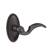 Emtek Napoli Lever Set with Tuscany Bronze #14 Rosette