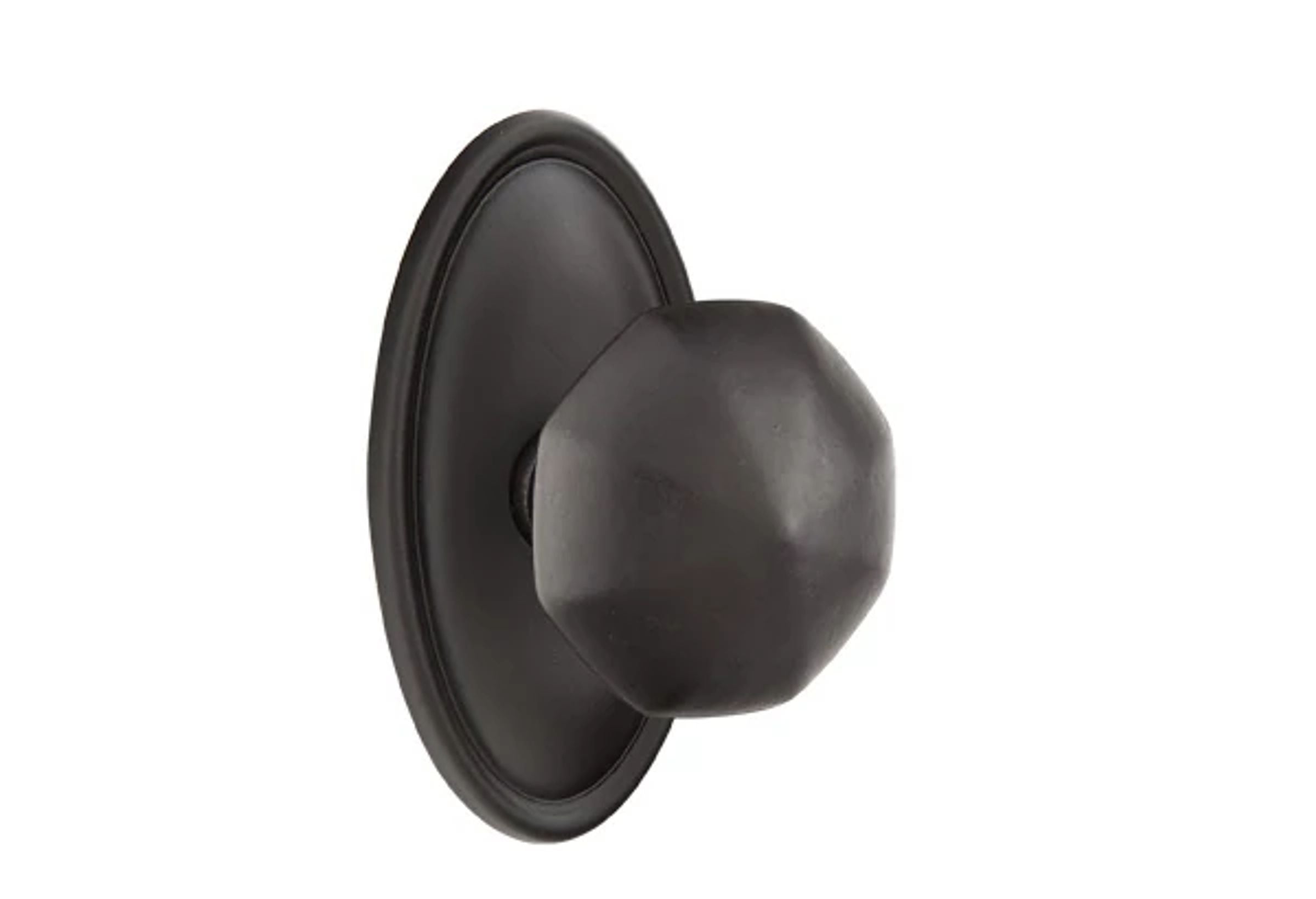 Emtek Octagon Knob Set with Tuscany Bronze #14 Rosette