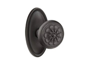 Emtek Petal Knob Set with Tuscany Bronze #14 Rosette