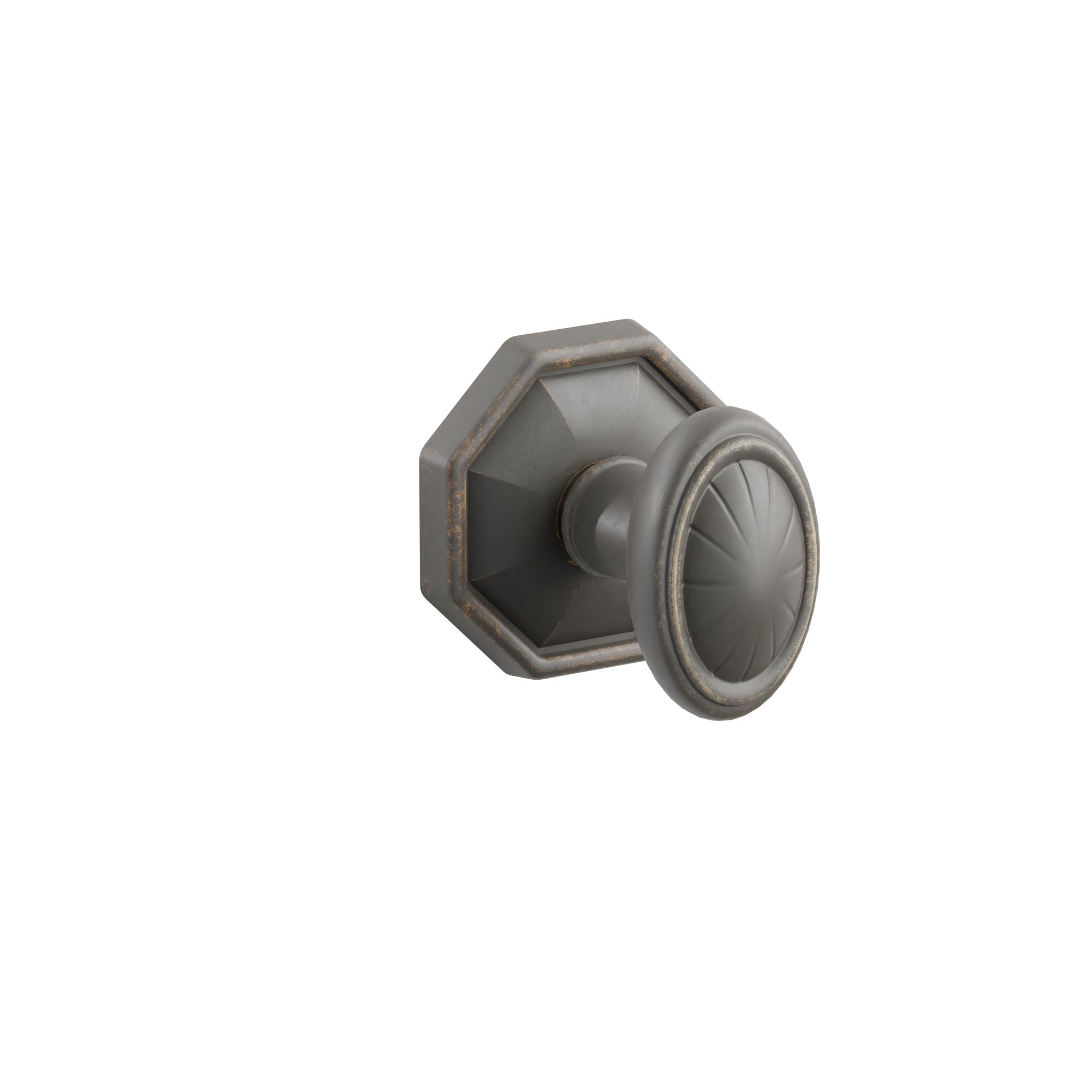 Emtek Concealed Fastener Parma Knob Set with Tuscany Bronze #15 Rosette