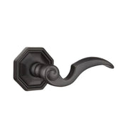 Emtek Concealed Fastener Napoli Lever Set with Tuscany Bronze #15 Rosette