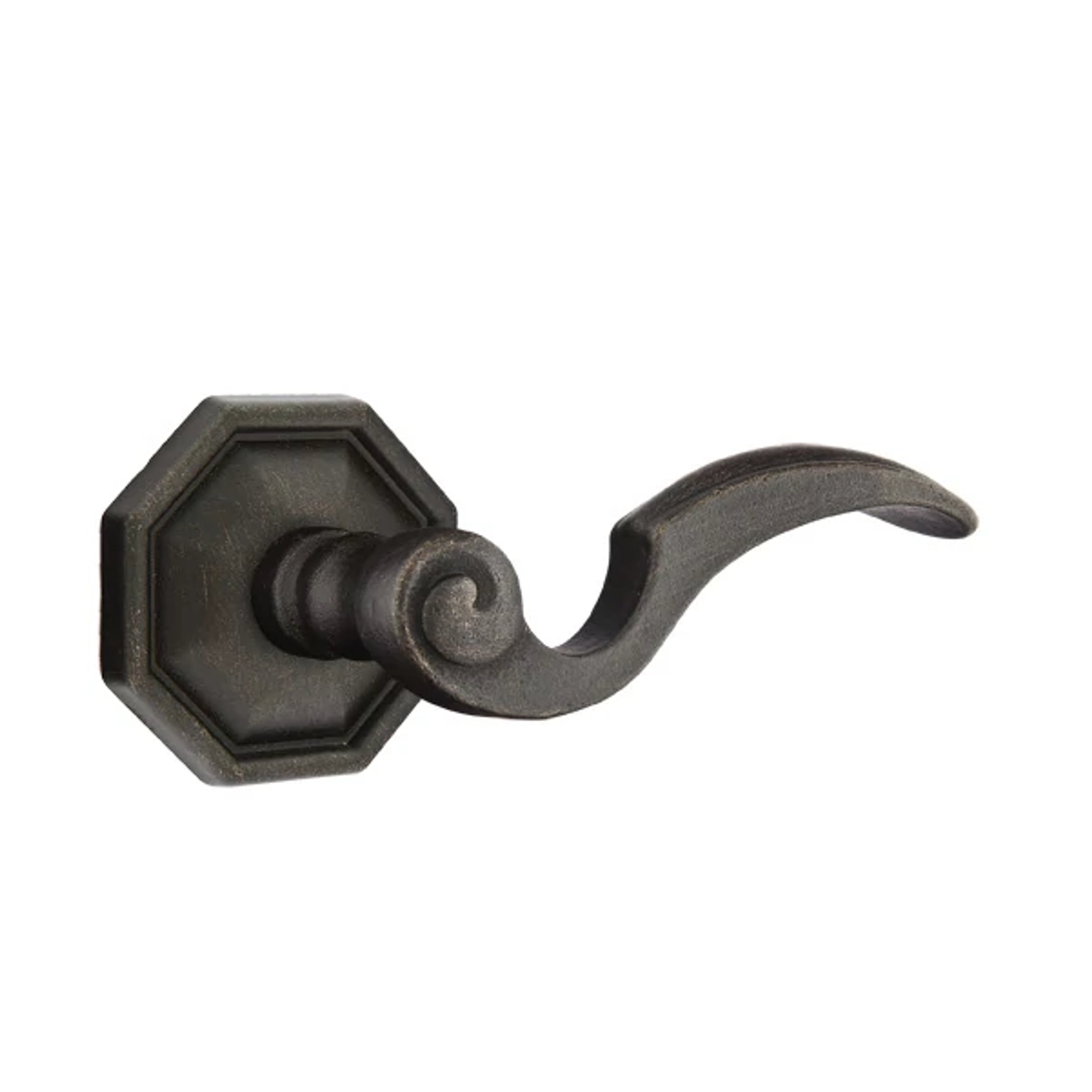 Emtek Napoli Lever Set with Tuscany Bronze #15 Rosette